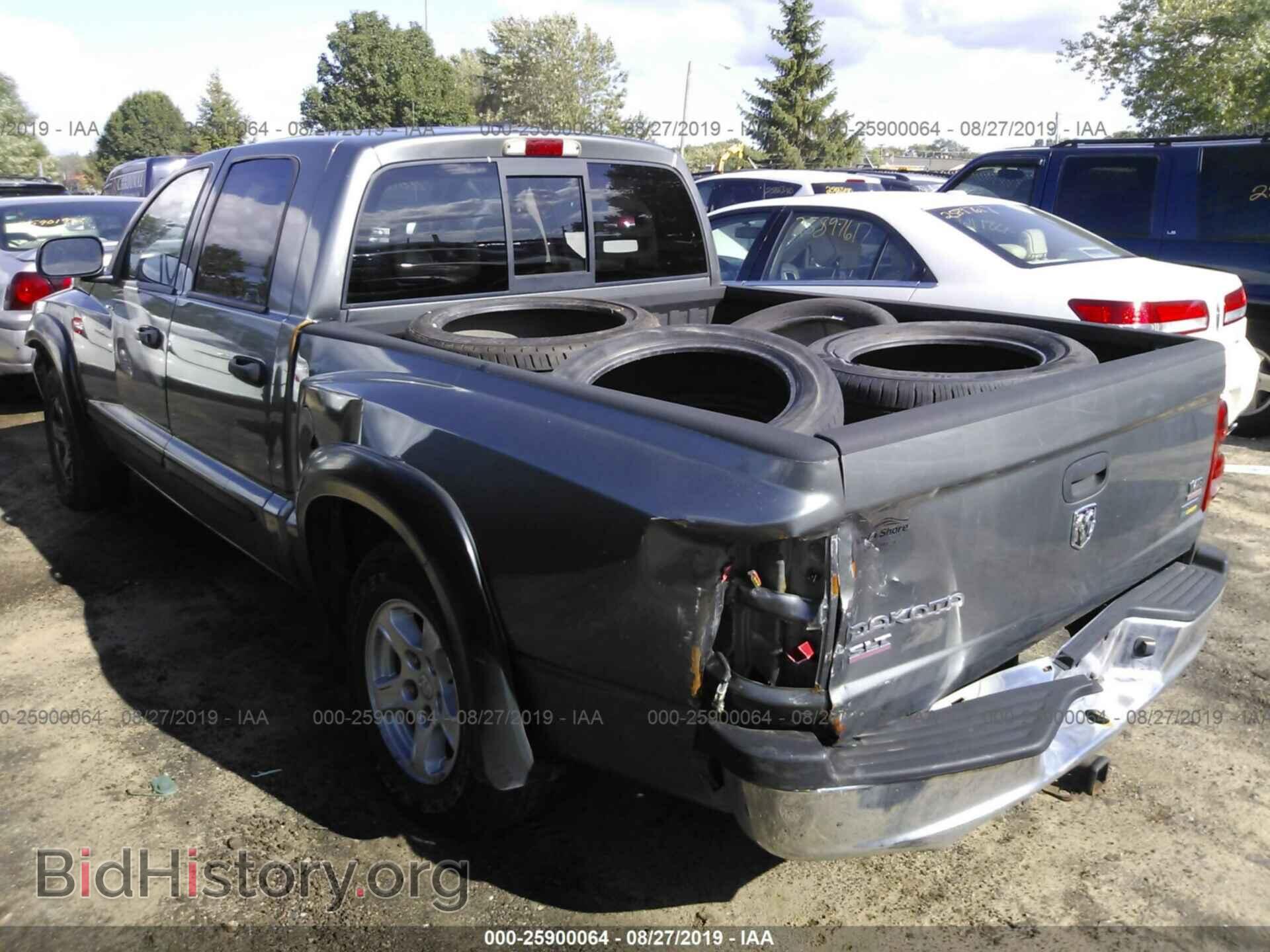2007 DODGE DAKOTA - VIN: 1D7HE48P77S168963 - Фото 3