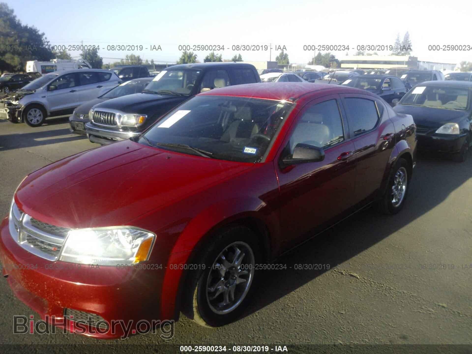 2014 DODGE AVENGER - VIN: 1C3CDZAB4EN224747 - Фото 2