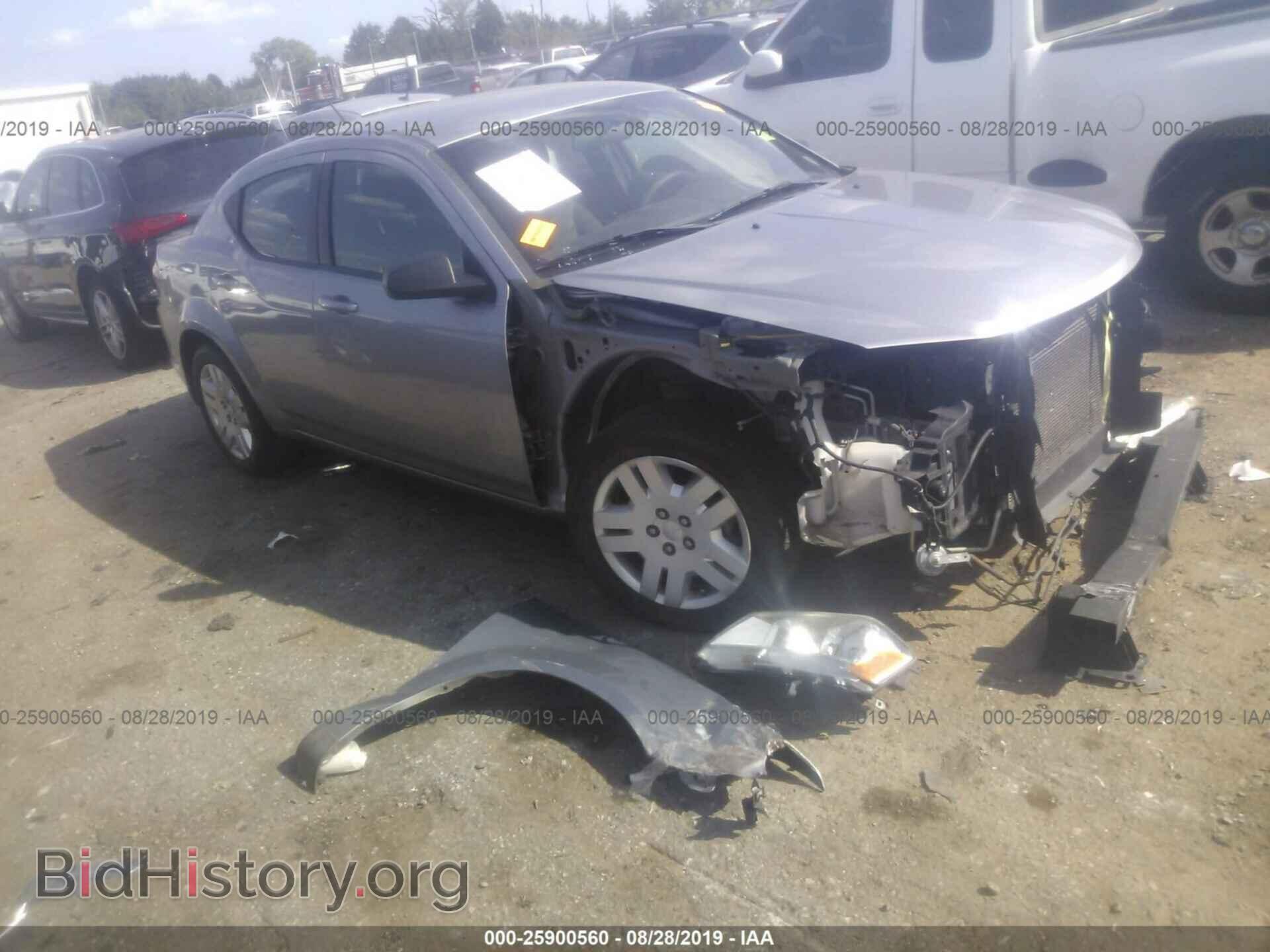 Фотография 1C3CDZABXDN544976 - DODGE AVENGER 2013