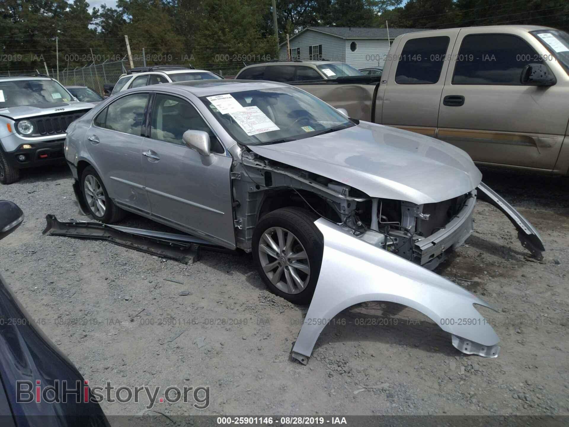 Photo JTHBK1EG8C2479371 - LEXUS ES 2012