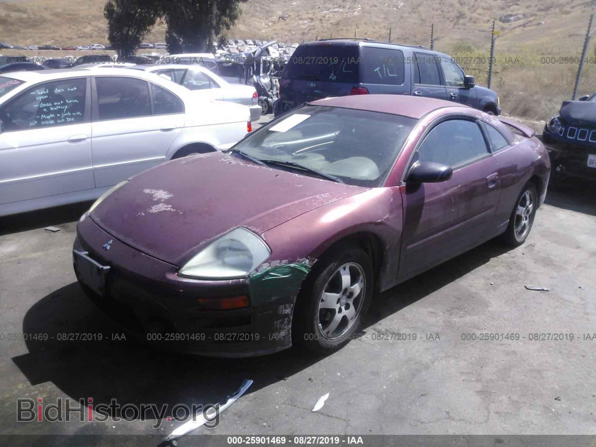 2004 MITSUBISHI ECLIPSE - VIN: 4A3AC44G34E068065 - Photo 2