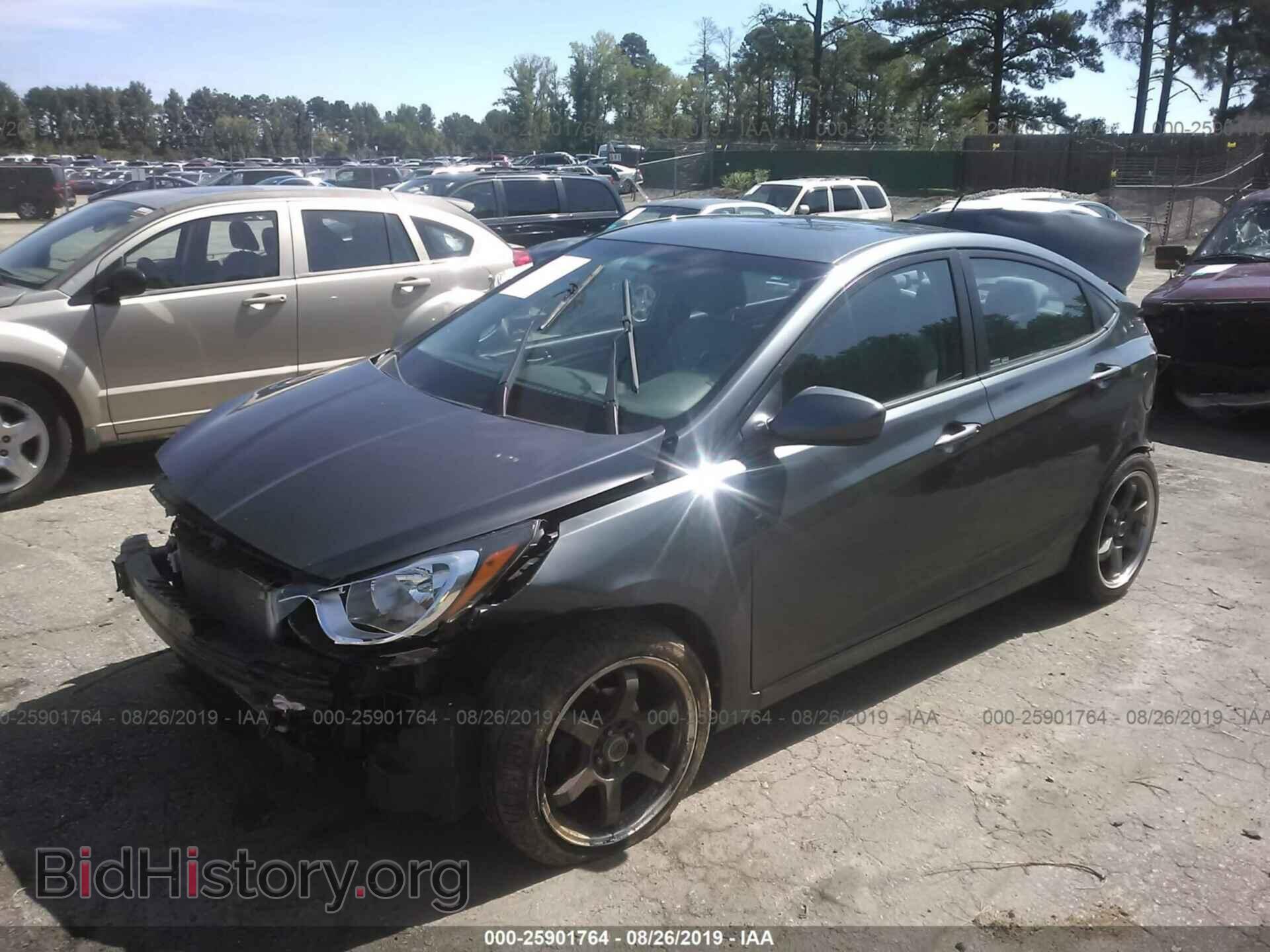 2013 HYUNDAI ACCENT - VIN: KMHCT4AE0DU281152 - Фото 2