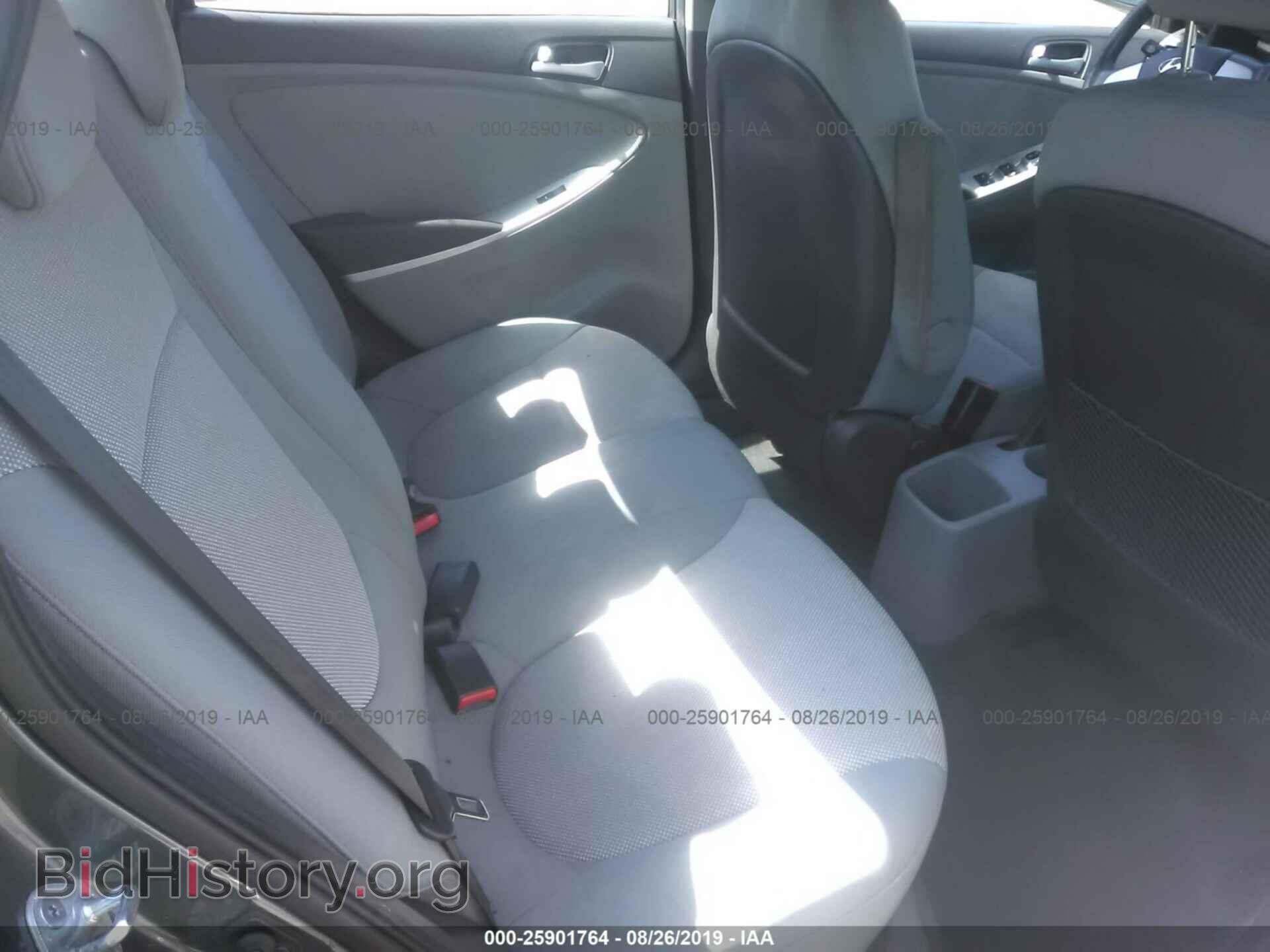 2013 HYUNDAI ACCENT - VIN: KMHCT4AE0DU281152 - Фото 8