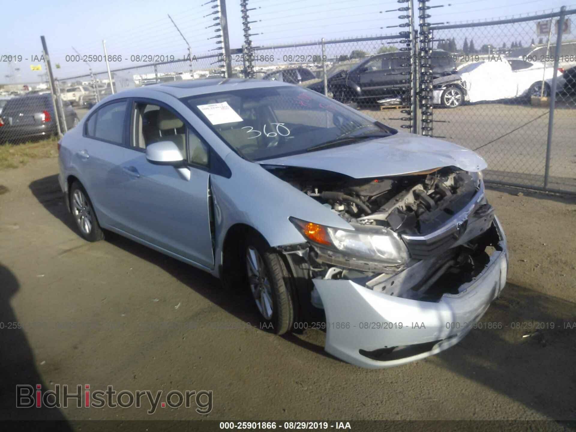 Photo 19XFB2F83CE323693 - HONDA CIVIC 2012