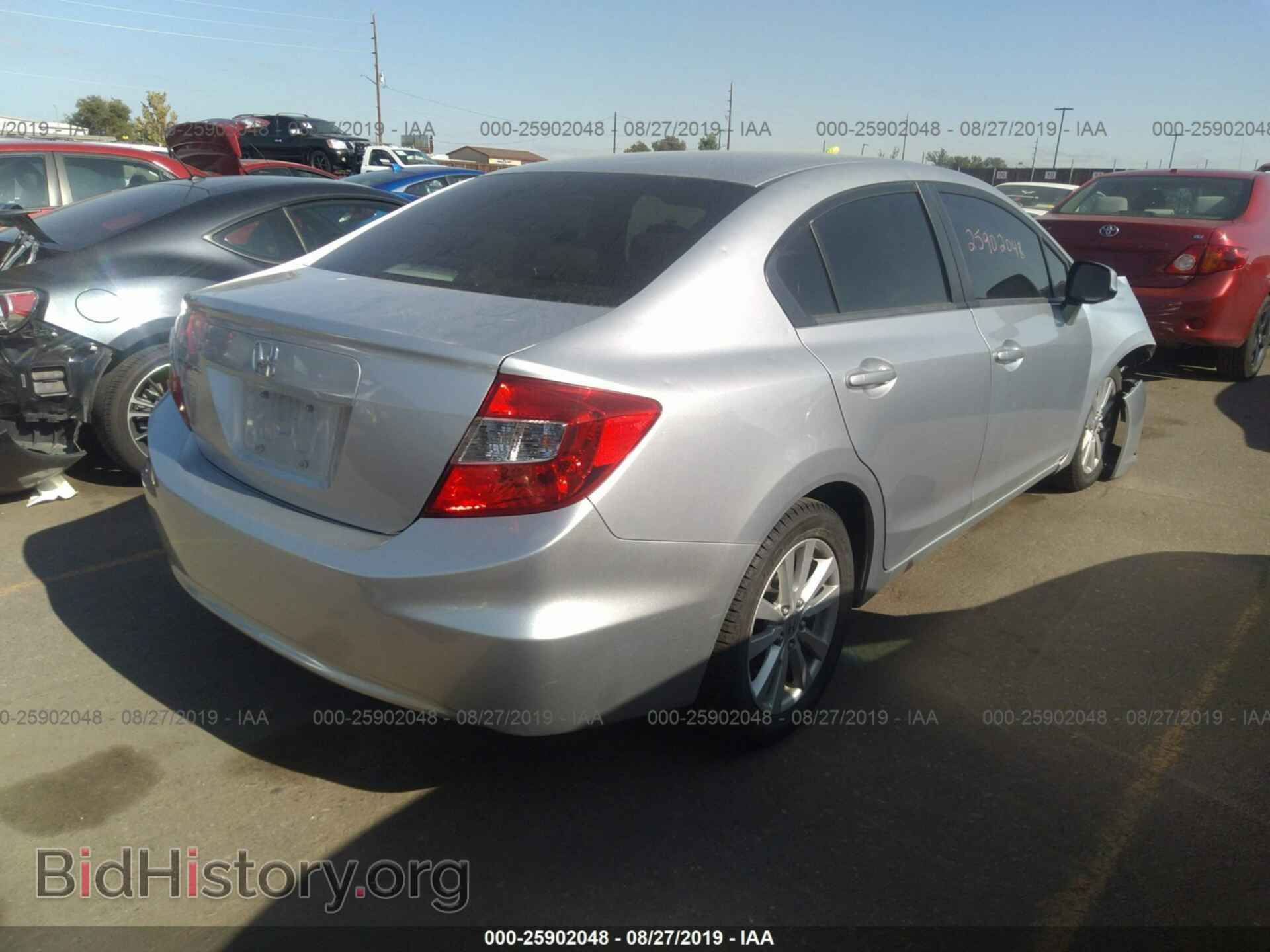 2012 HONDA CIVIC - VIN: 2HGFB2F85CH612399 - Photo 4