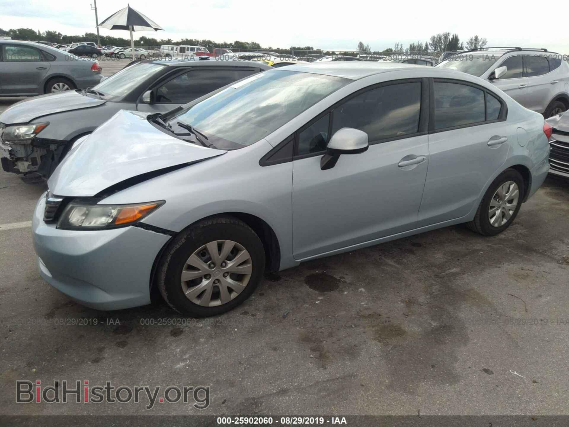 2012 HONDA CIVIC - VIN: 19XFB2F56CE007016 - Photo 2