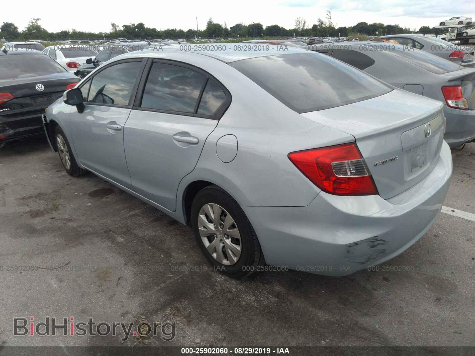 2012 HONDA CIVIC - VIN: 19XFB2F56CE007016 - Photo 3