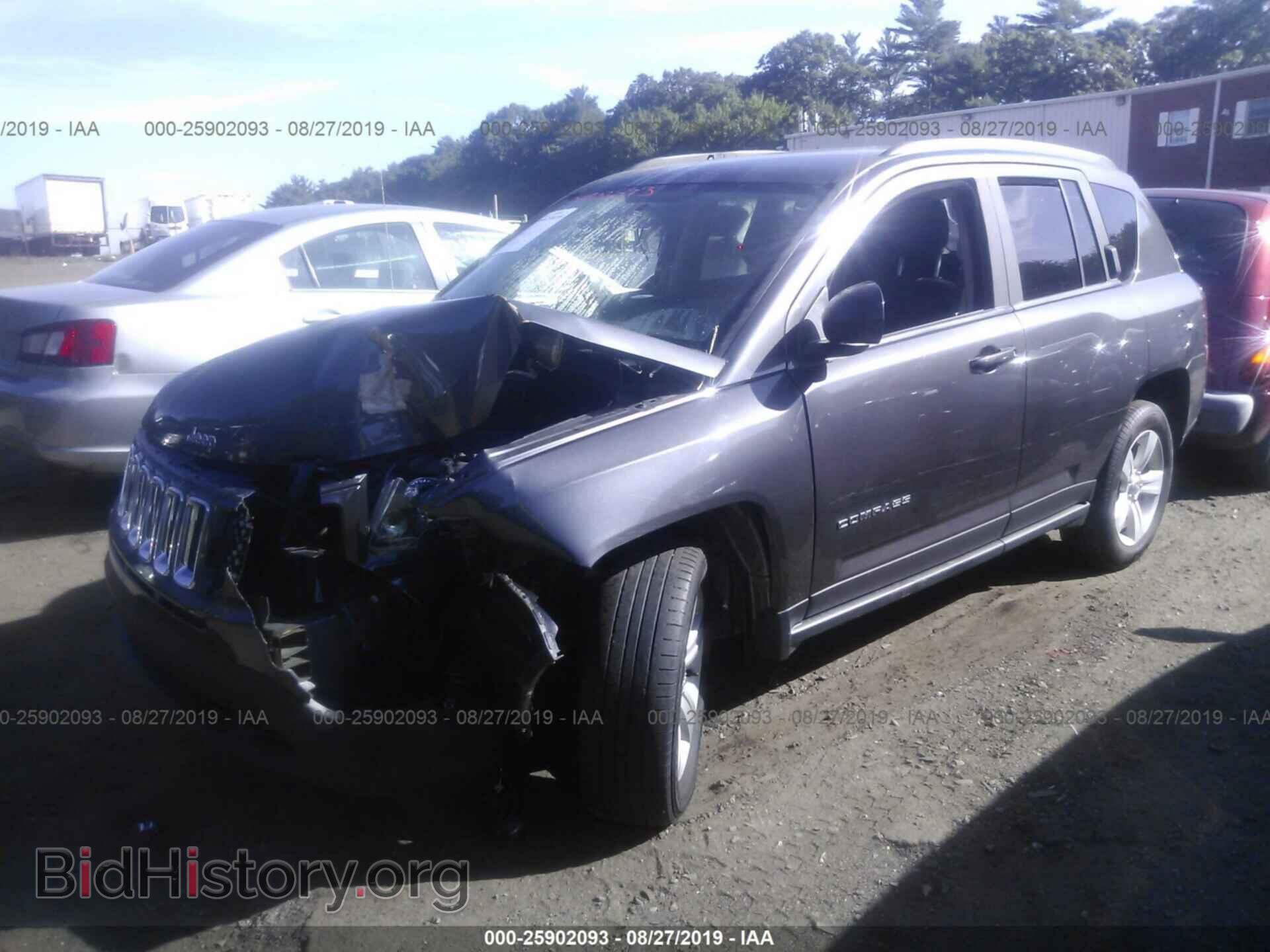 2015 JEEP COMPASS - VIN: 1C4NJDBBXFD379230 - Фото 2