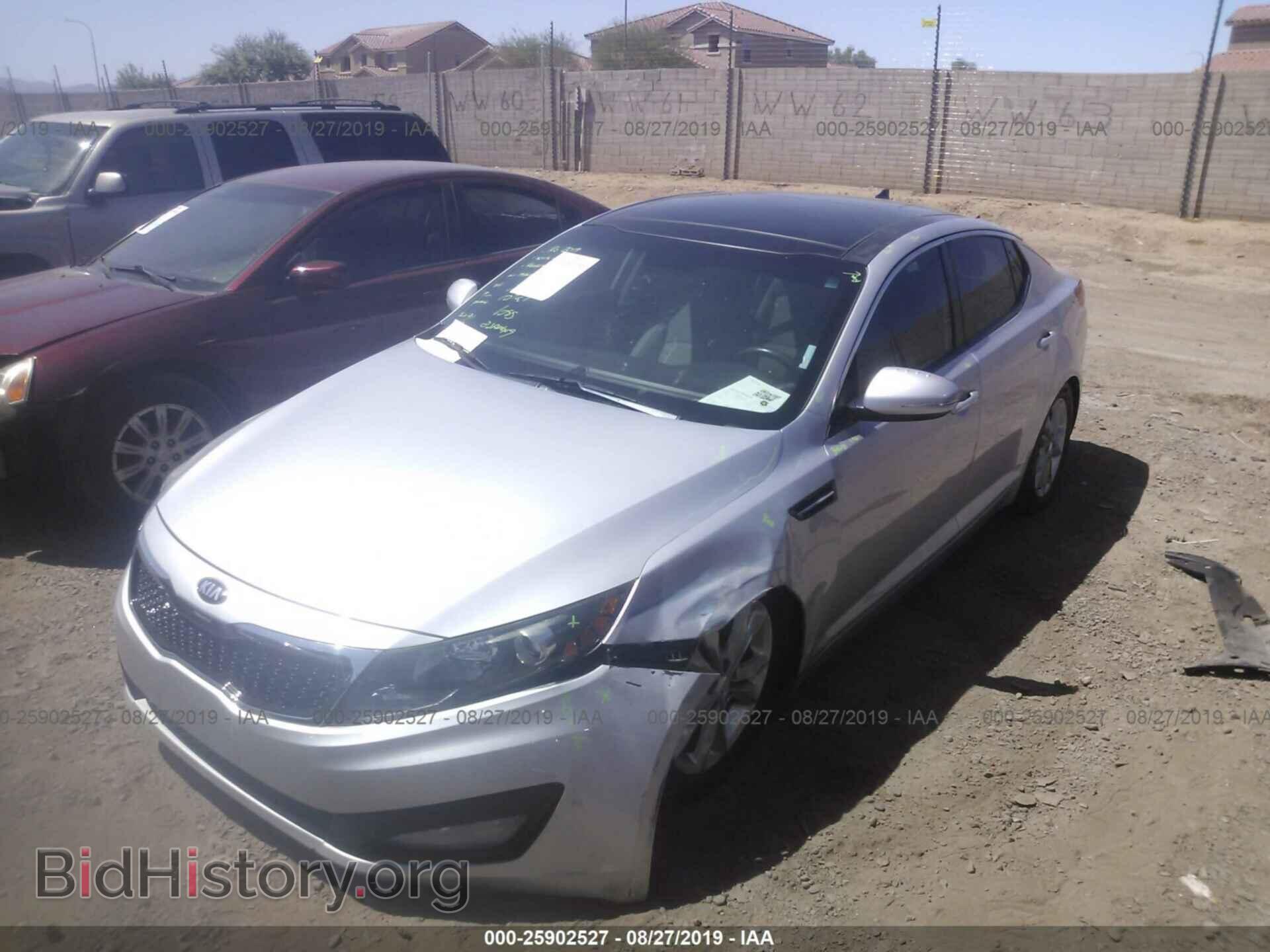 2013 KIA OPTIMA - VIN: 5XXGN4A71DG206595 - Фото 2