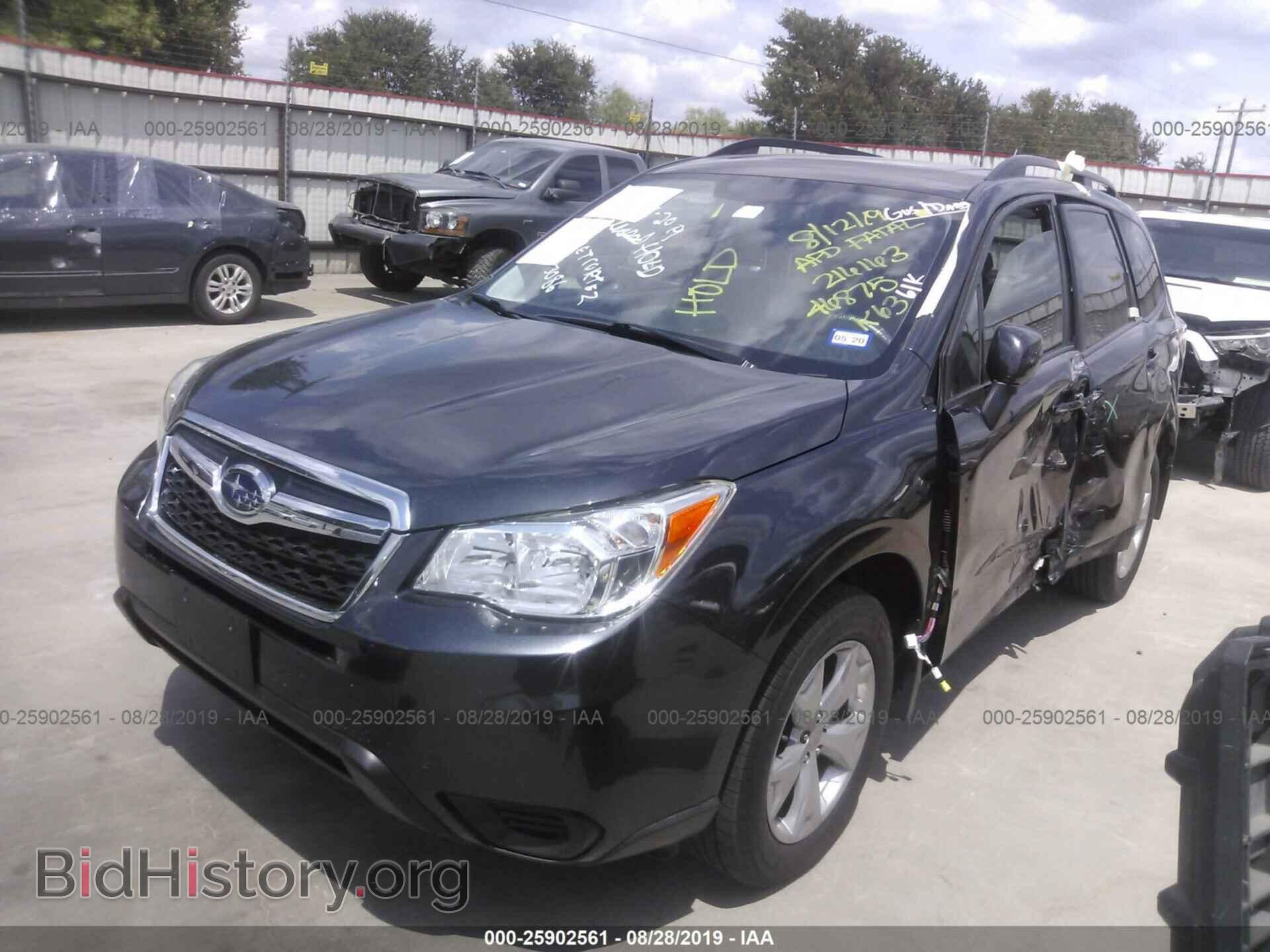 2015 SUBARU FORESTER - VIN: JF2SJADC3FH595910 - Фото 2