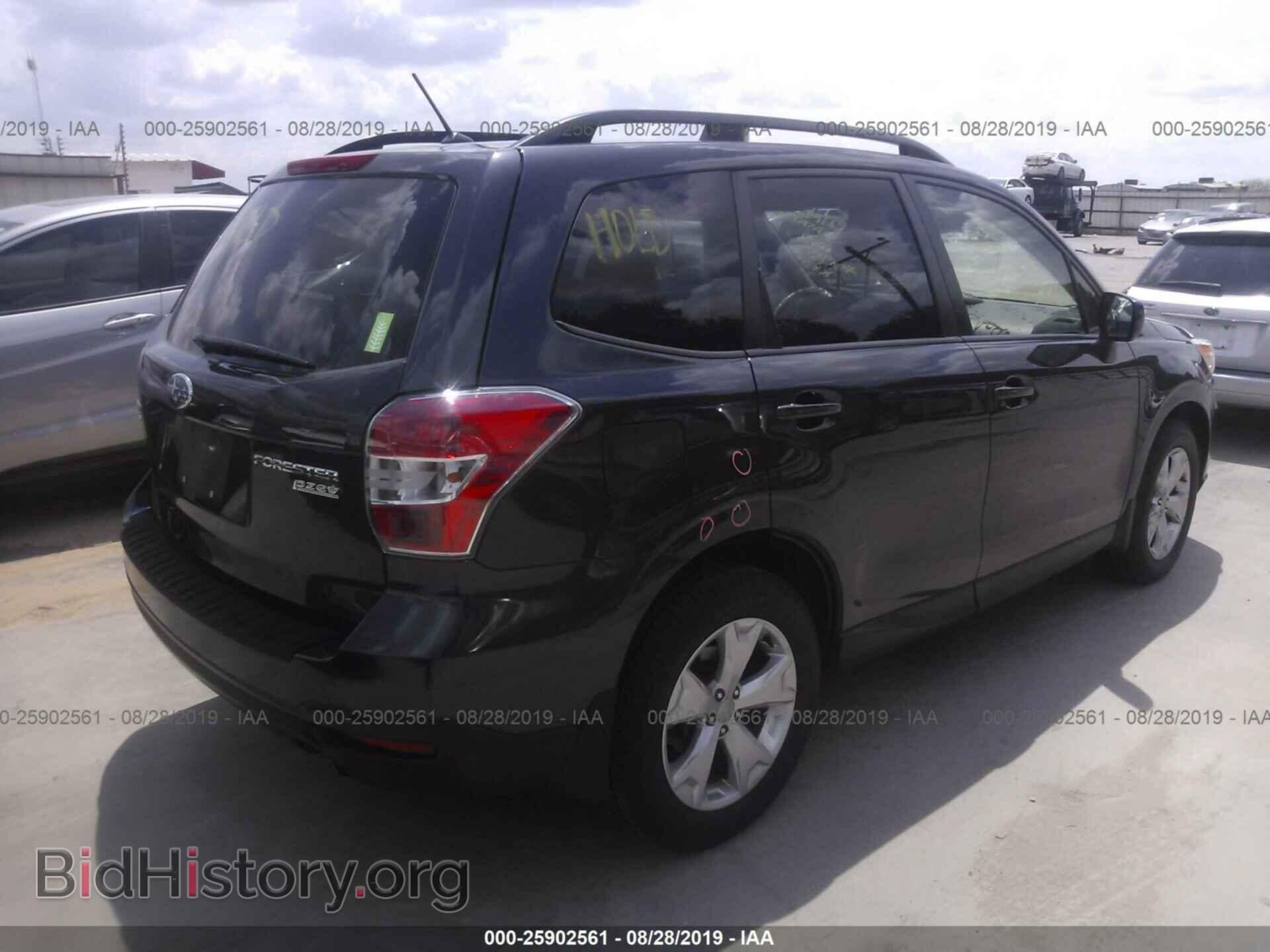 2015 SUBARU FORESTER - VIN: JF2SJADC3FH595910 - Фото 4