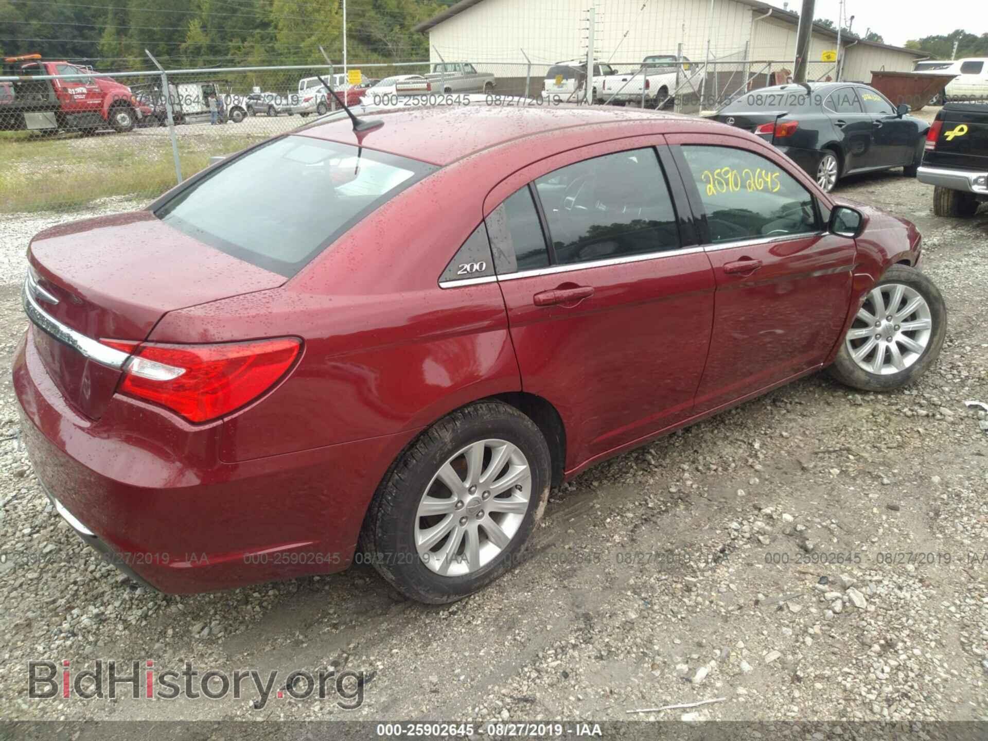 2013 CHRYSLER 200 - VIN: 1C3CCBBB9DN656869 - Фото 4