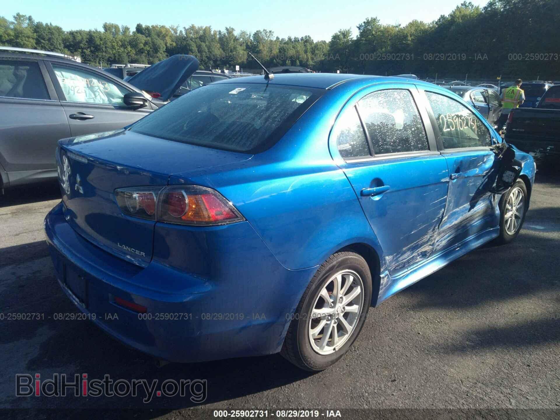2012 MITSUBISHI LANCER - VIN: JA32V2FW2CU007321 - Photo 4