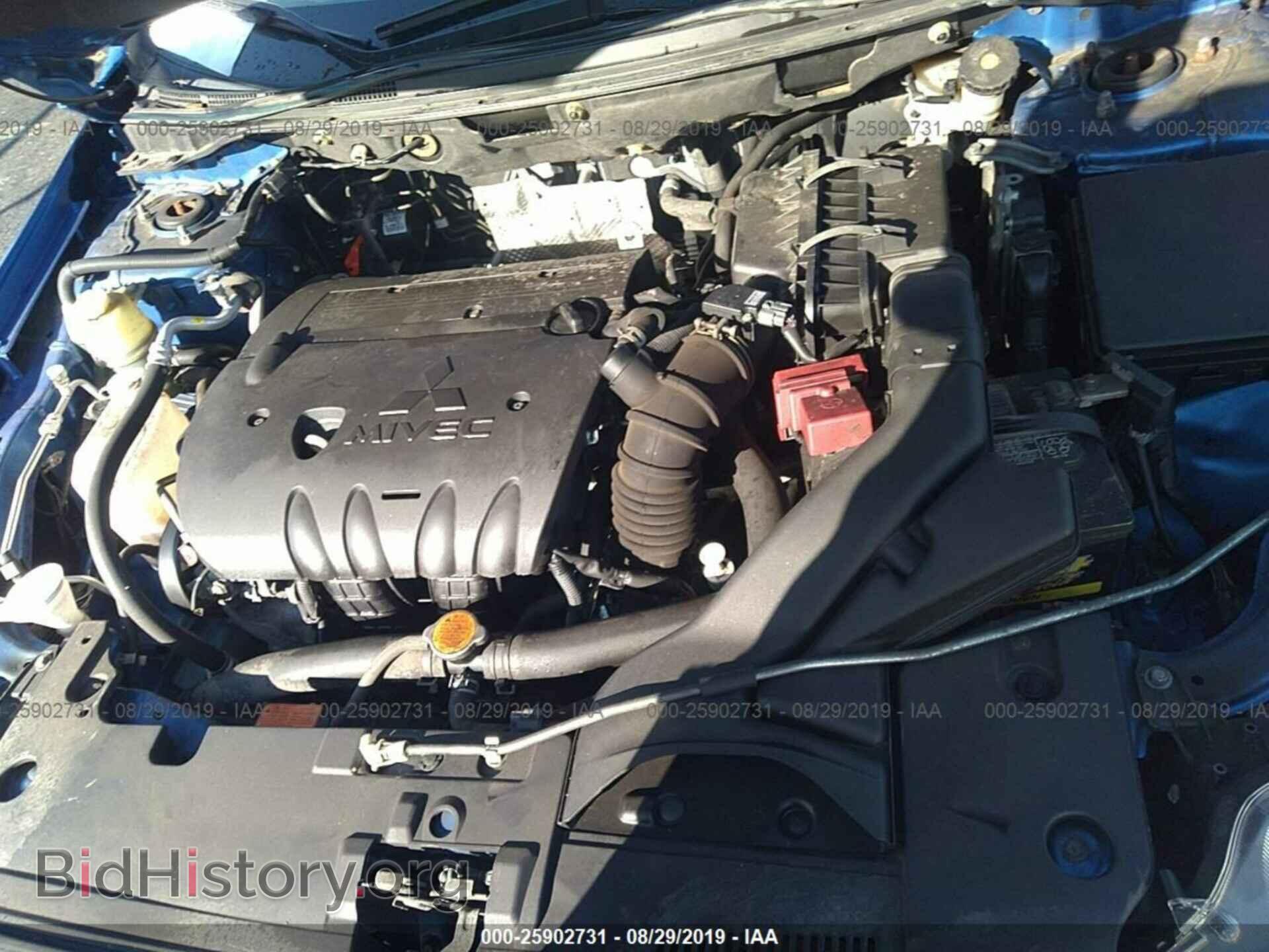 2012 MITSUBISHI LANCER - VIN: JA32V2FW2CU007321 - Photo 10