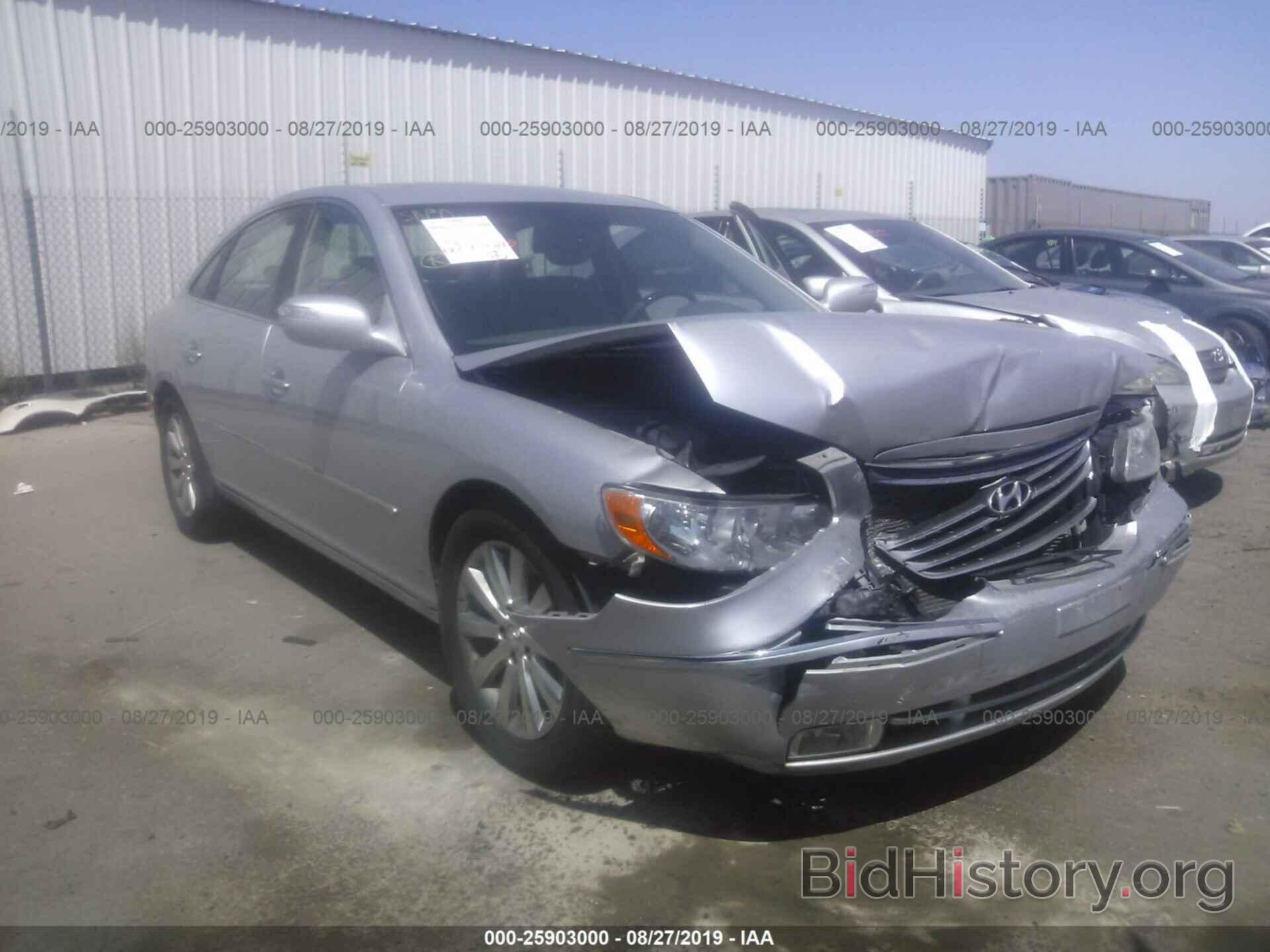 Photo KMHFC46F19A388525 - HYUNDAI AZERA 2009