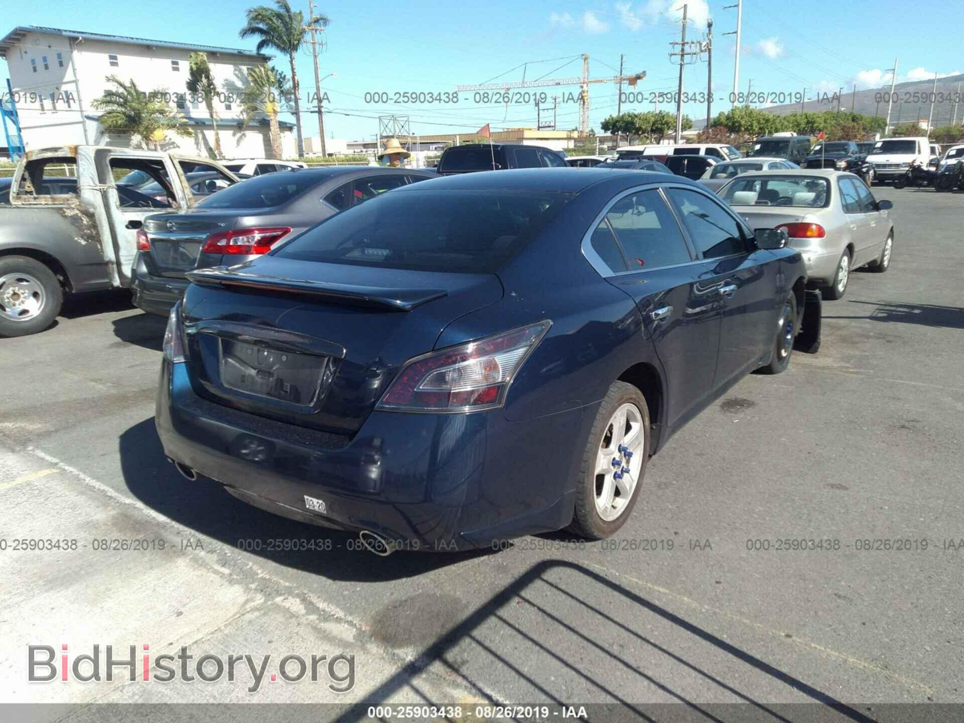 2013 NISSAN MAXIMA - VIN: 1N4AA5AP7DC809144 - Фото 4