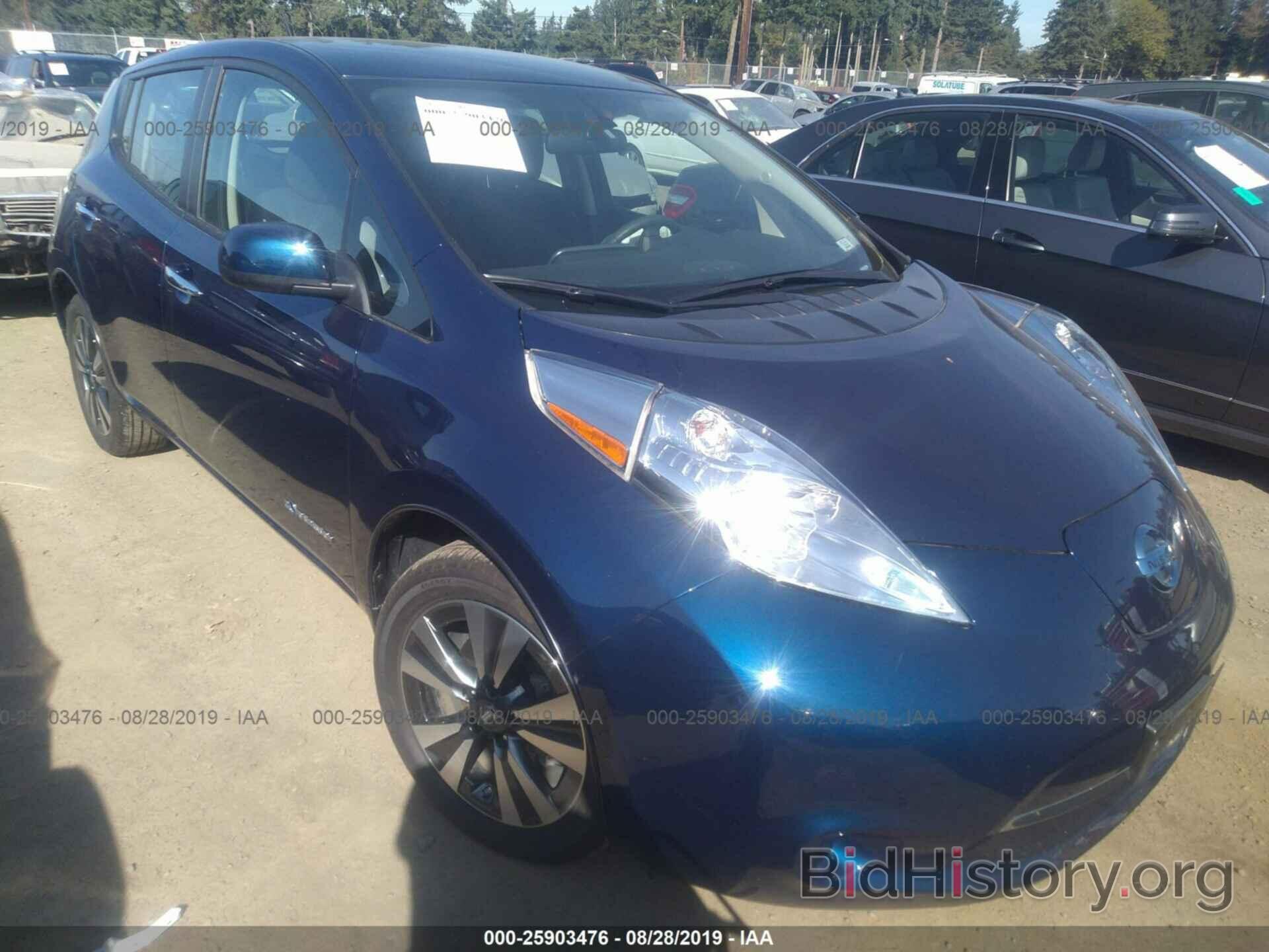 Photo 1N4BZ0CP5HC311656 - NISSAN LEAF 2017