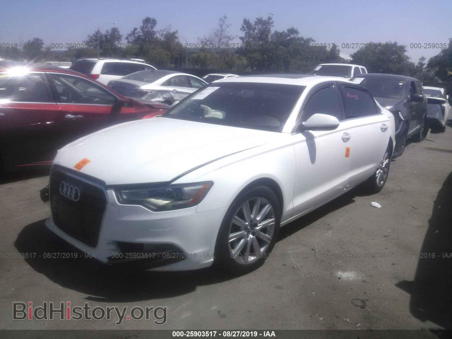 2013 AUDI A6 - VIN: WAUDFAFC4DN150674 - Photo 2