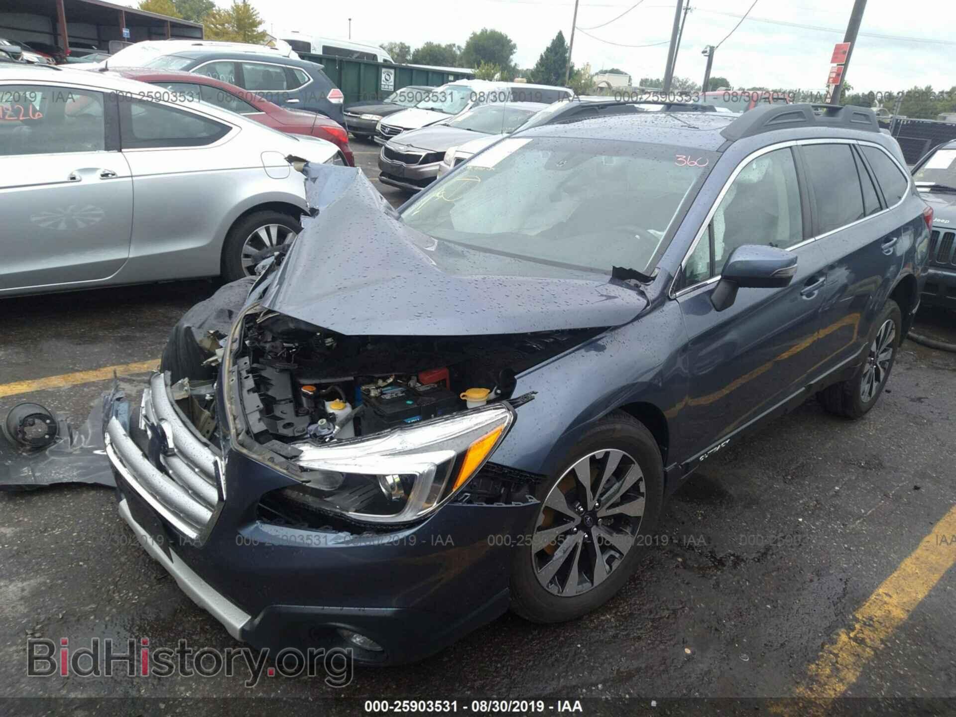 2017 SUBARU OUTBACK - VIN: 4S4BSANC1H3379558 - Фото 2