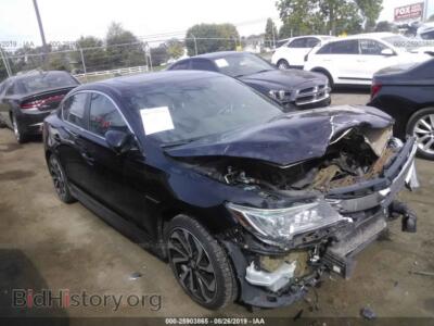 2016 Acura ILX Premium Style/Tech Style, black — VIN 19UDE2F80GA000811, IAAI