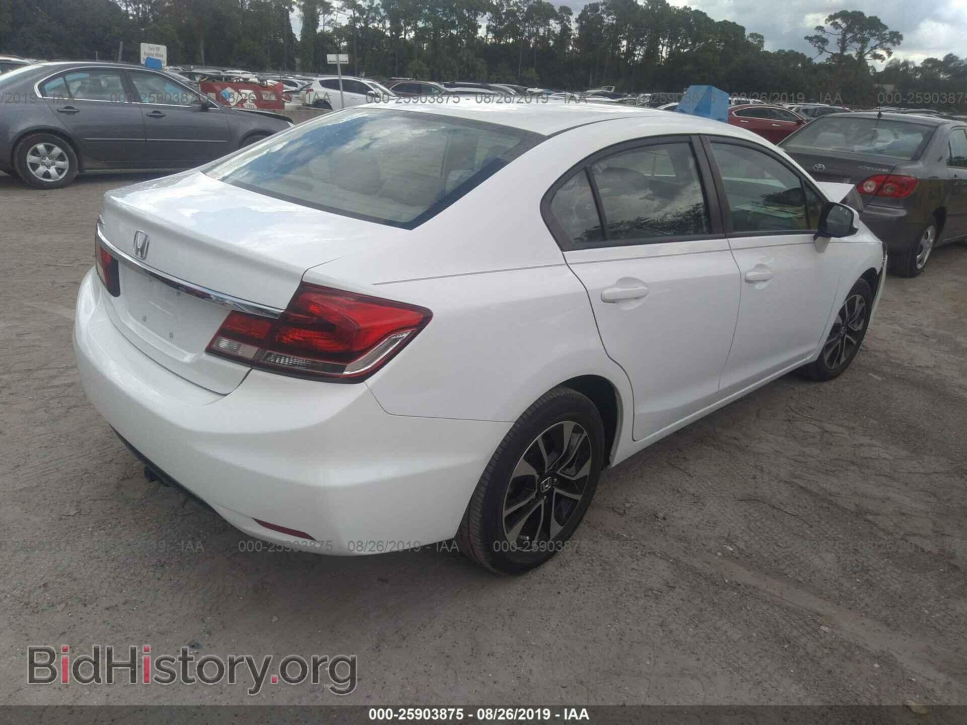 2013 HONDA CIVIC - VIN: 19XFB2F89DE036909 - Фото 4