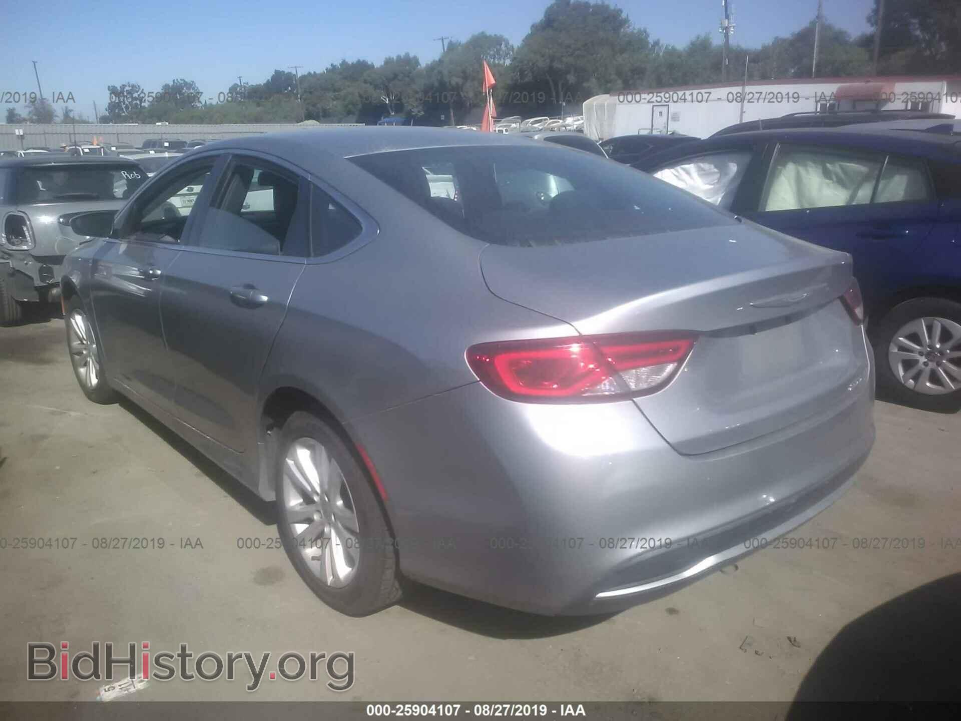 2015 CHRYSLER 200 - VIN: 1C3CCCAB7FN630636 - Фото 3