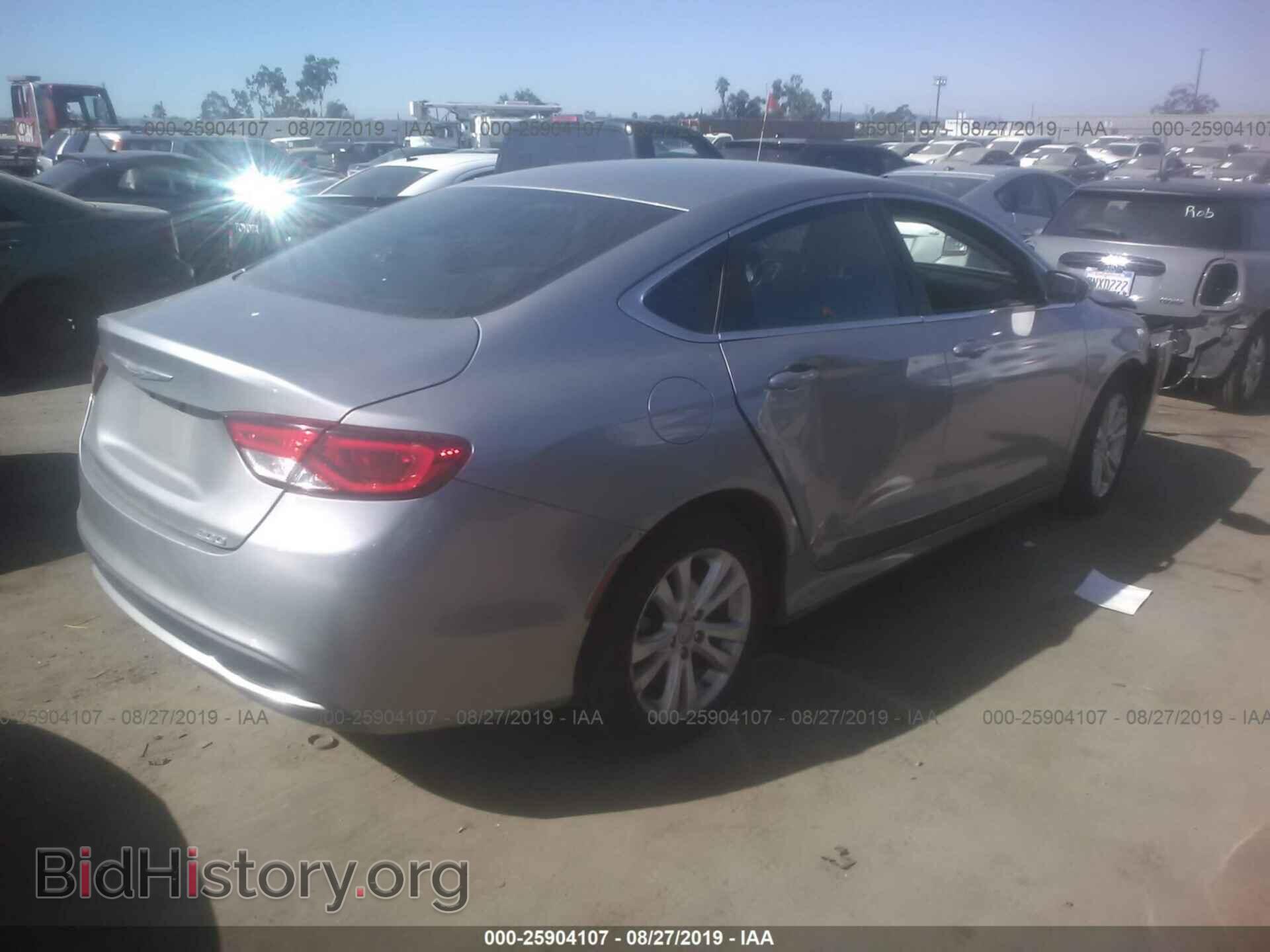 2015 CHRYSLER 200 - VIN: 1C3CCCAB7FN630636 - Фото 4