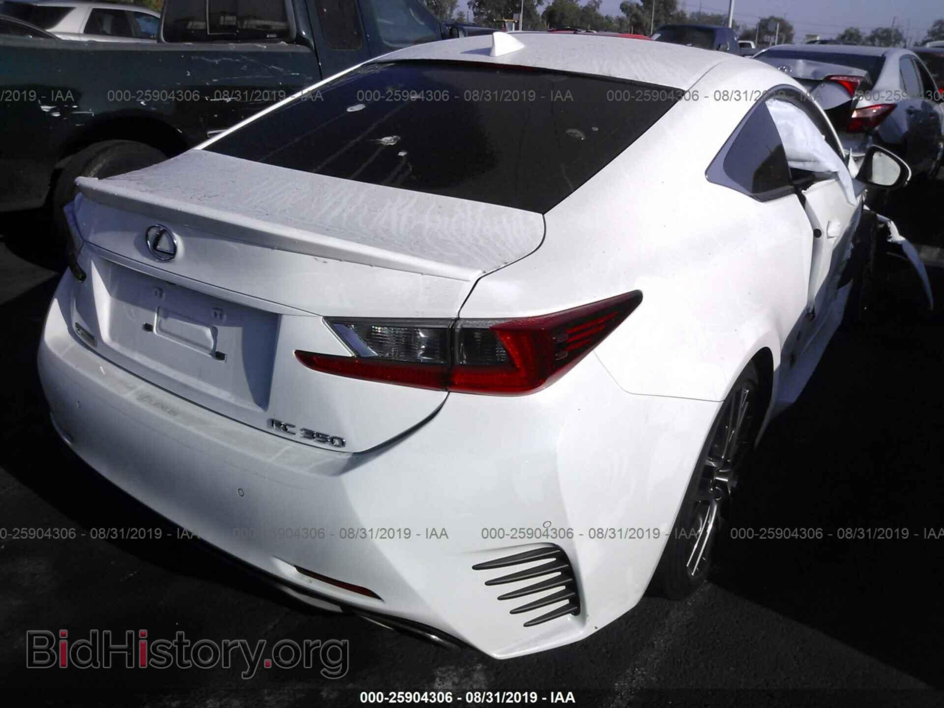 2016 LEXUS RC - VIN: JTHHE5BCXG5012449 - Фото 4