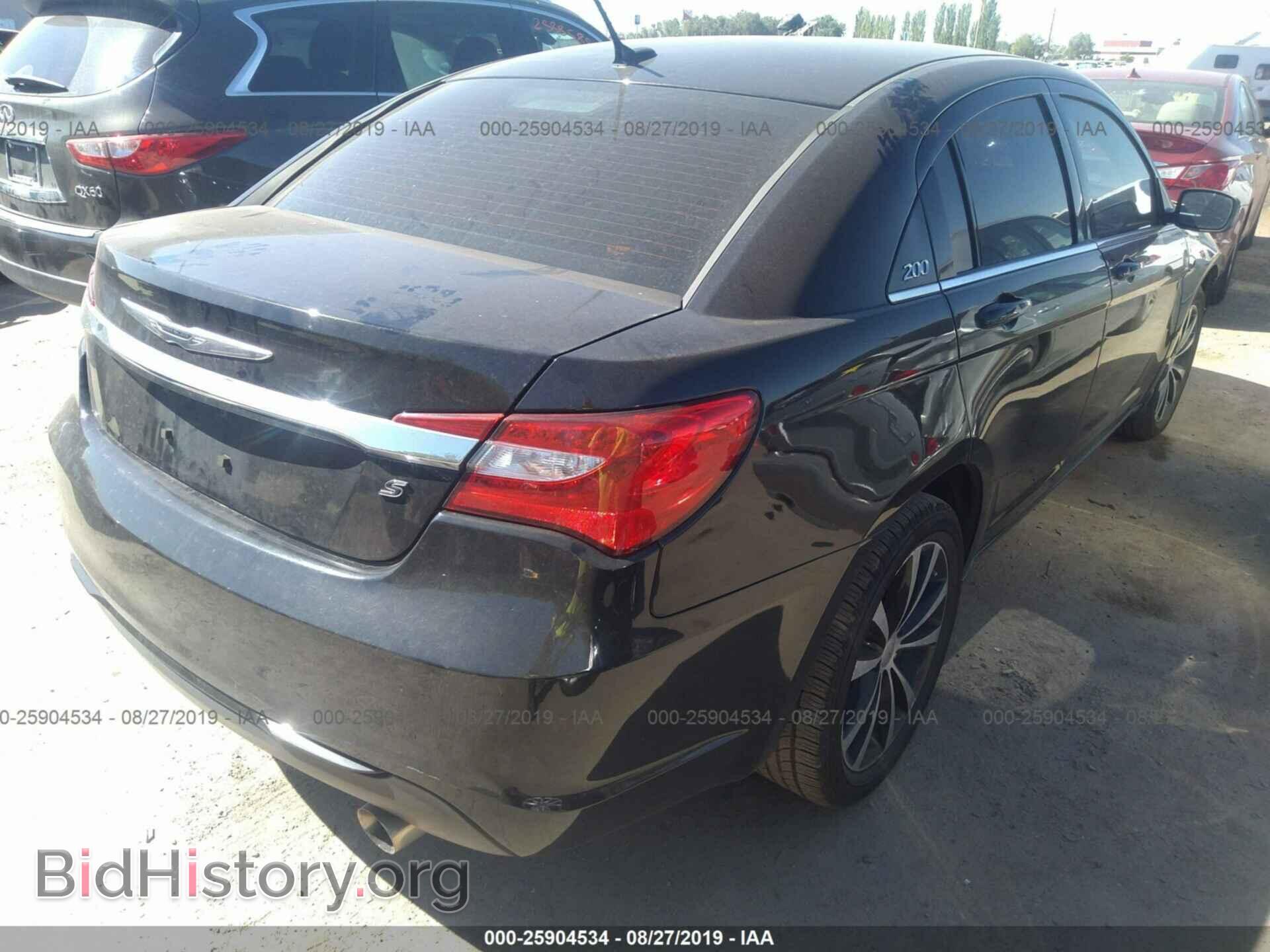 2013 CHRYSLER 200 - VIN: 1C3CCBBB8DN574602 - Фото 4