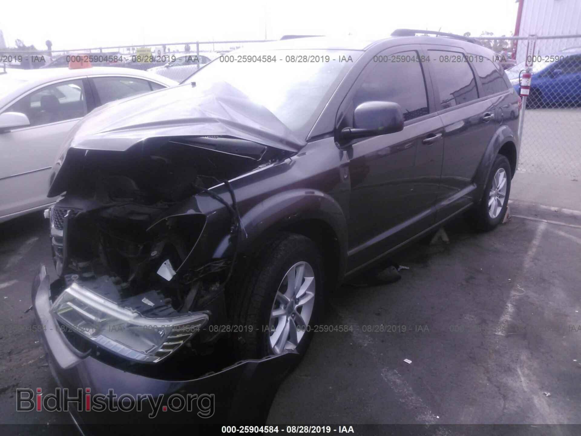 2014 DODGE JOURNEY - VIN: 3C4PDDBG5ET251367 - Фото 2