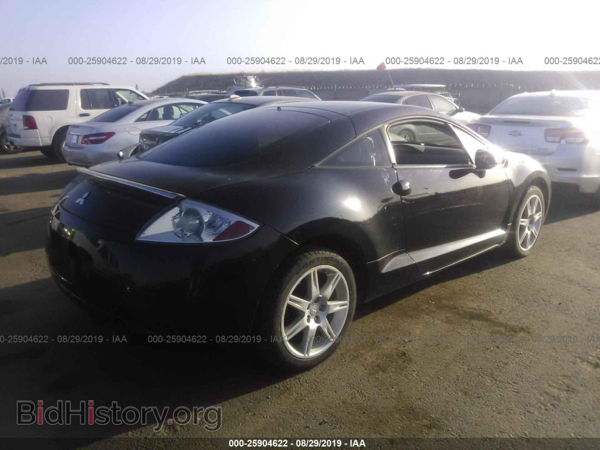 2007 MITSUBISHI ECLIPSE - VIN: 4A3AK34T47E057283 - Фото 4