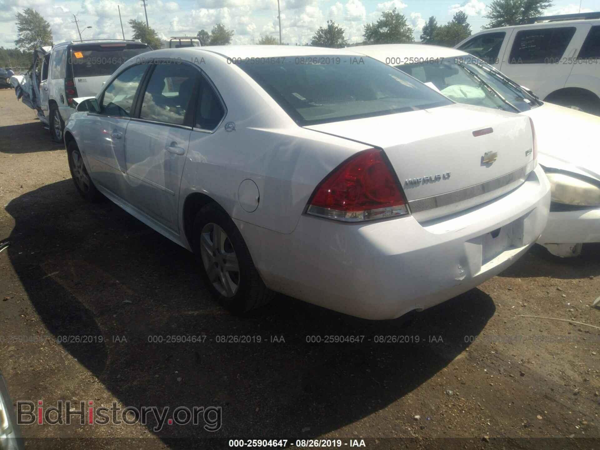 2011 CHEVROLET IMPALA - VIN: 2G1WD5EM2B1273383 - Фото 3