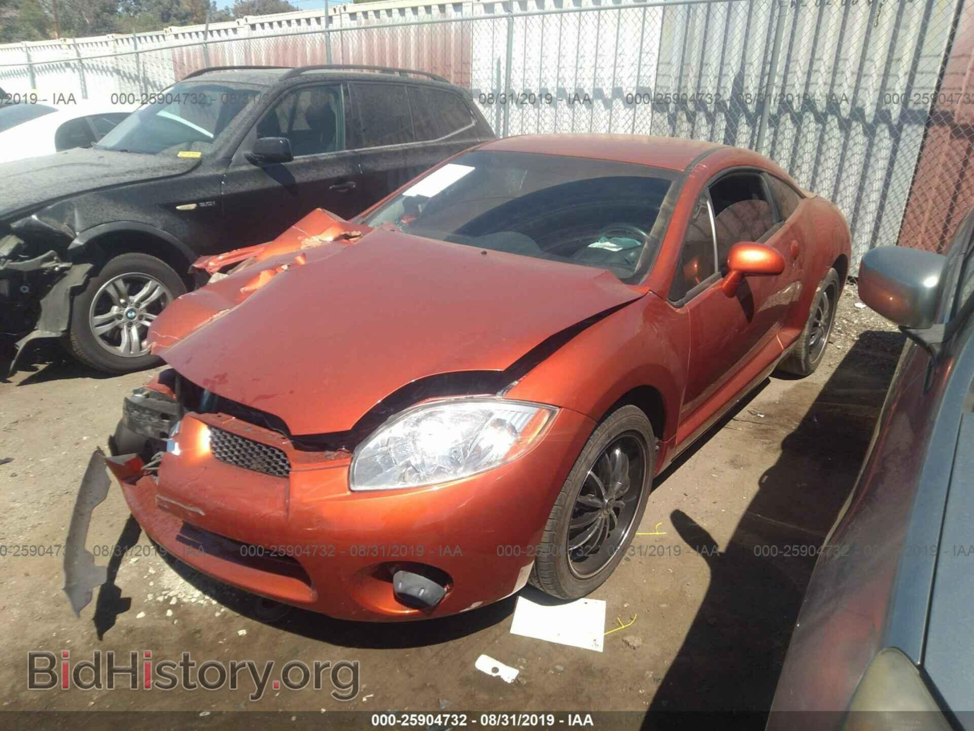 2008 MITSUBISHI ECLIPSE - VIN: 4A3AK24F48E024158 - Фото 2