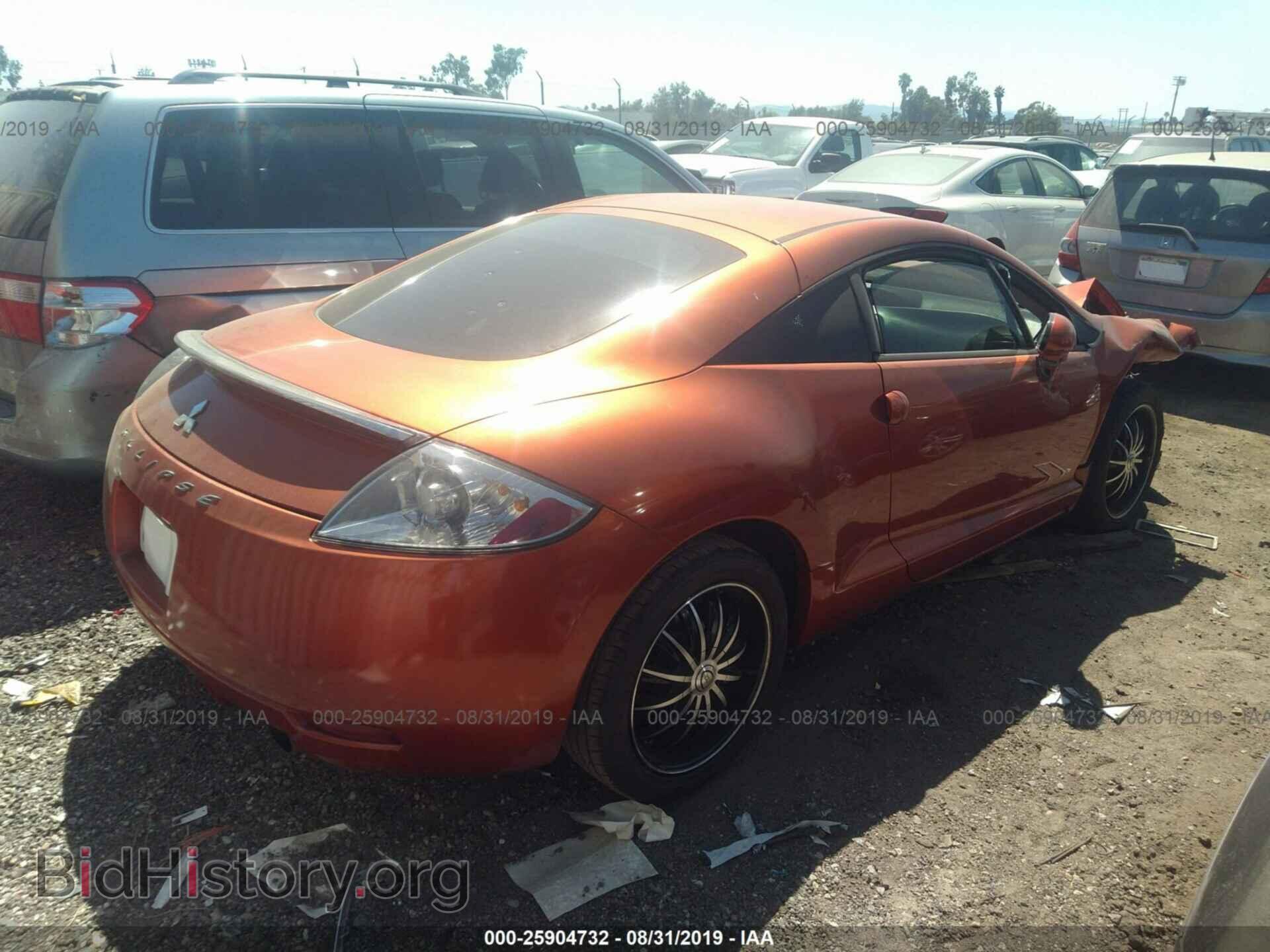 2008 MITSUBISHI ECLIPSE - VIN: 4A3AK24F48E024158 - Фото 4