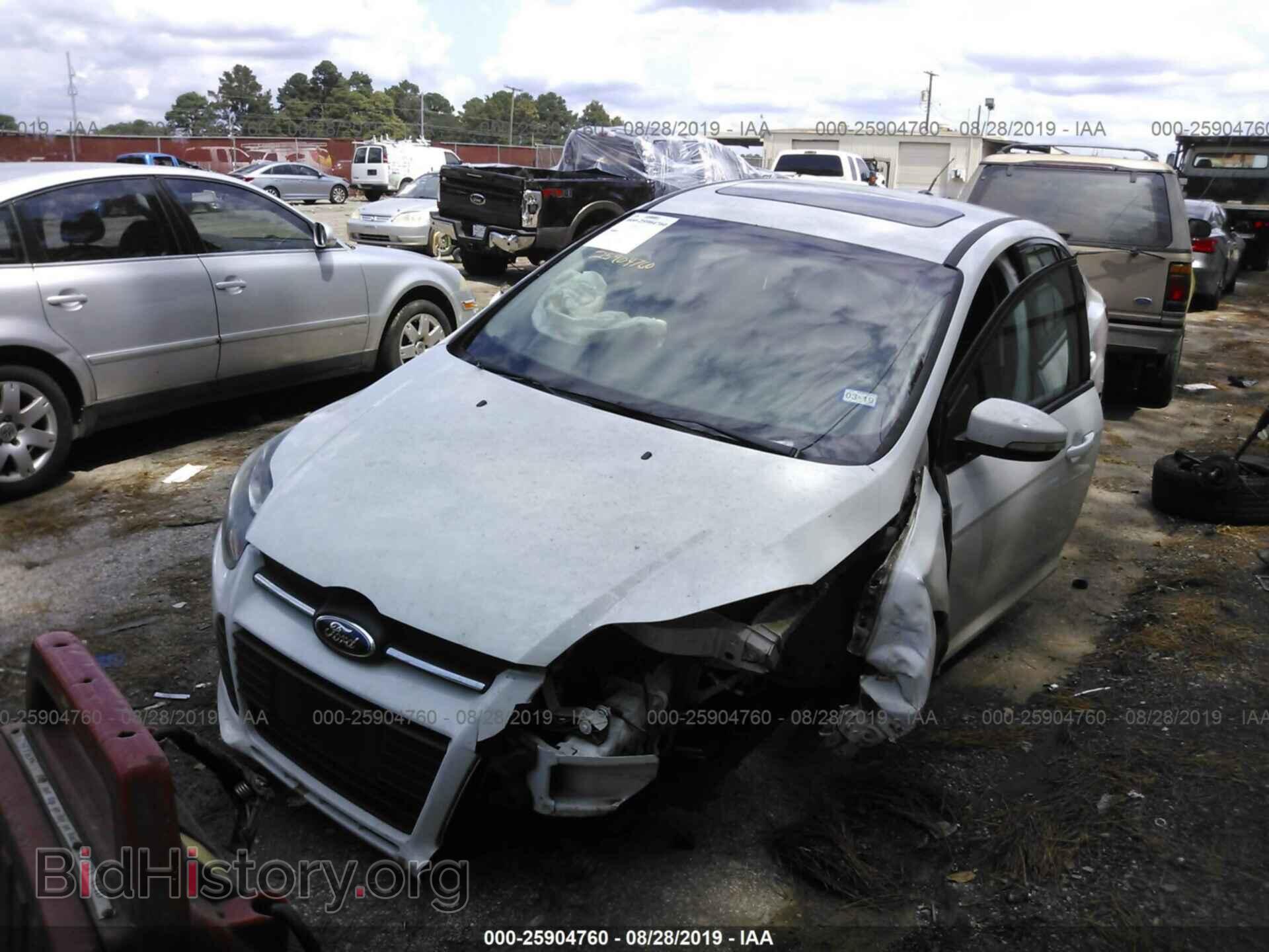 2014 FORD FOCUS - VIN: 1FADP3F29EL163698 - Фото 2