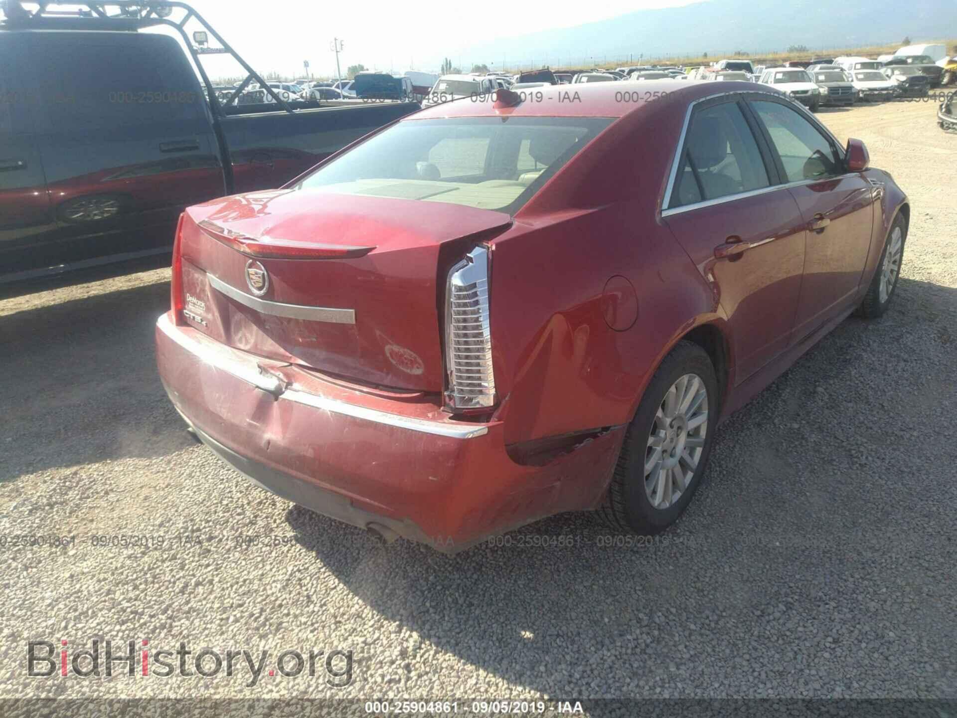 2010 CADILLAC CTS - VIN: 1G6DG5EG7A0123394 - Фото 4