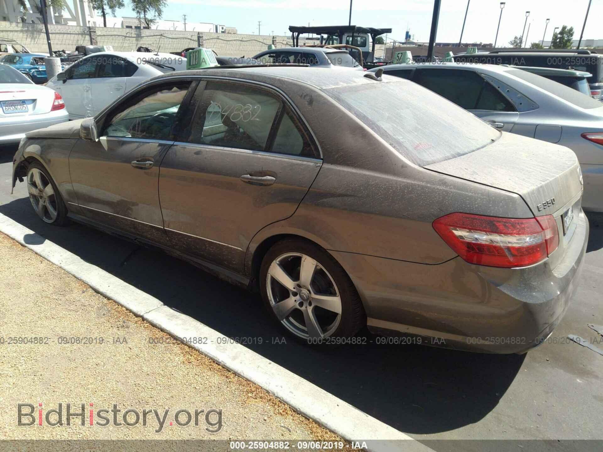 2011 MERCEDES-BENZ E - VIN: WDDHF5GBXBA329054 - Фото 3