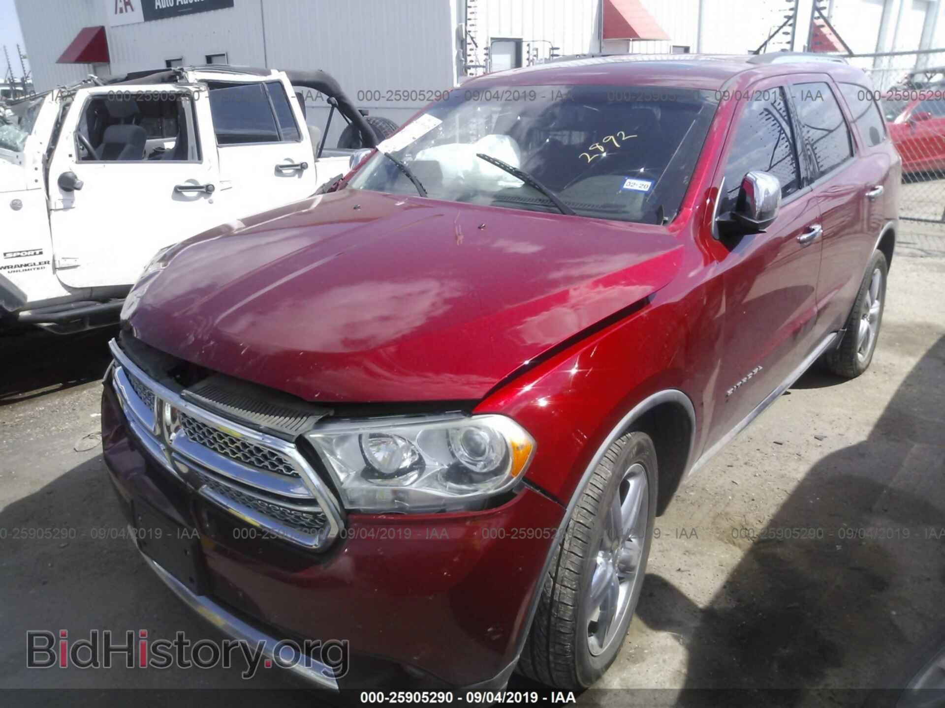 2011 DODGE DURANGO - VIN: 1D4SD5GT8BC592892 - Photo 2