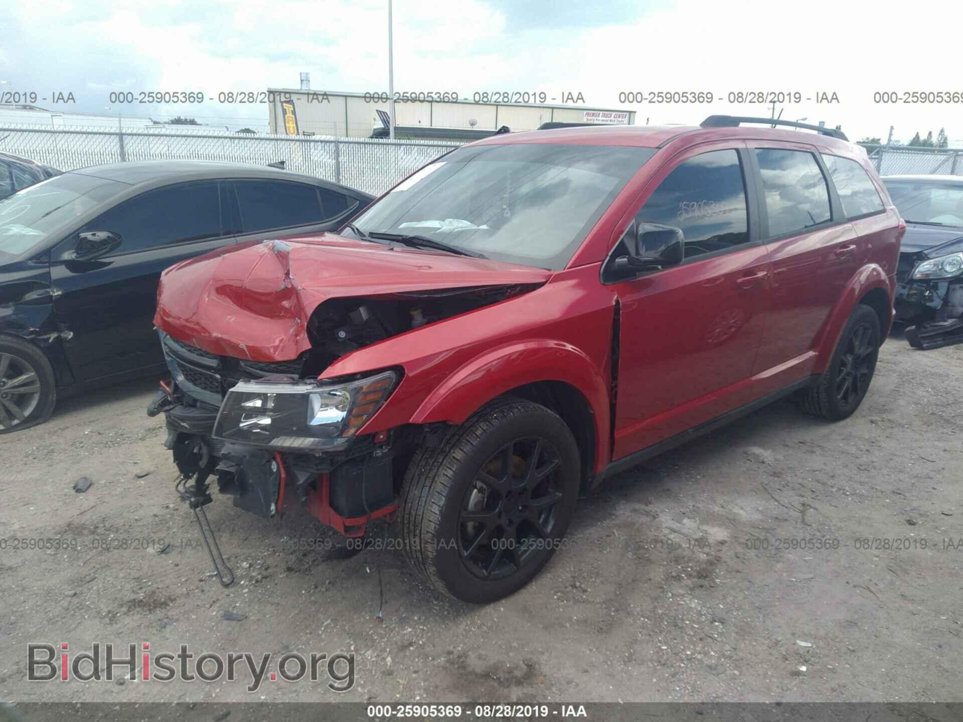 2016 DODGE JOURNEY - VIN: 3C4PDCBB4GT128208 - Фото 2