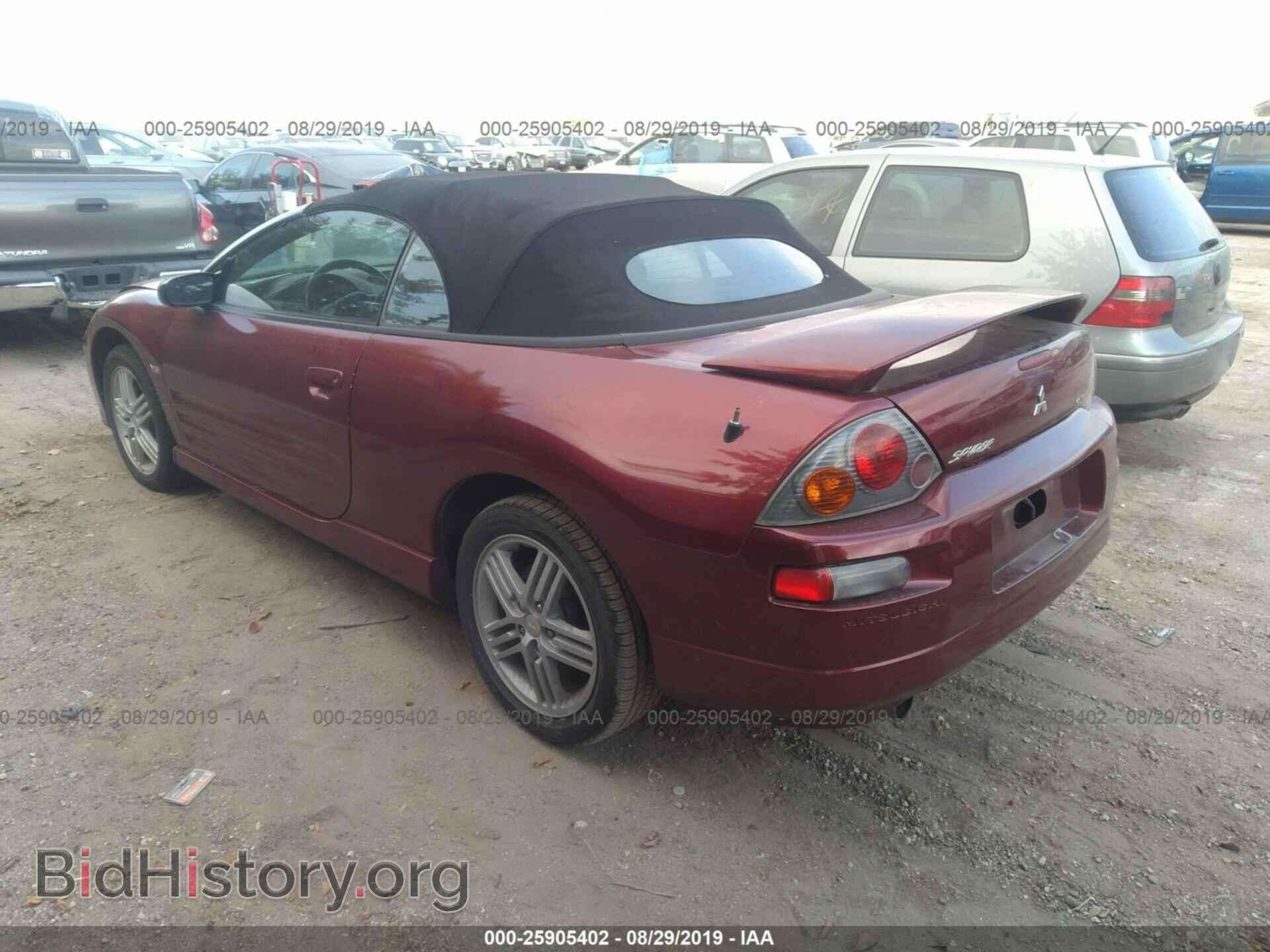 2005 MITSUBISHI ECLIPSE - VIN: 4A3AE55H65E007737 - Фото 3
