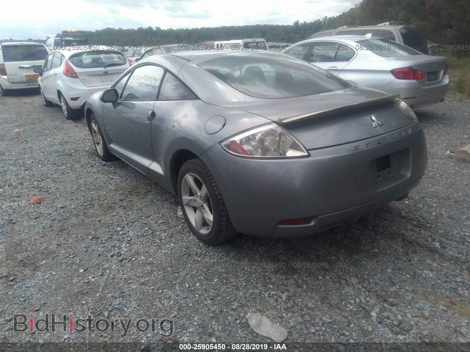 2007 MITSUBISHI ECLIPSE - VIN: 4A3AK24F37E057814 - Фото 3