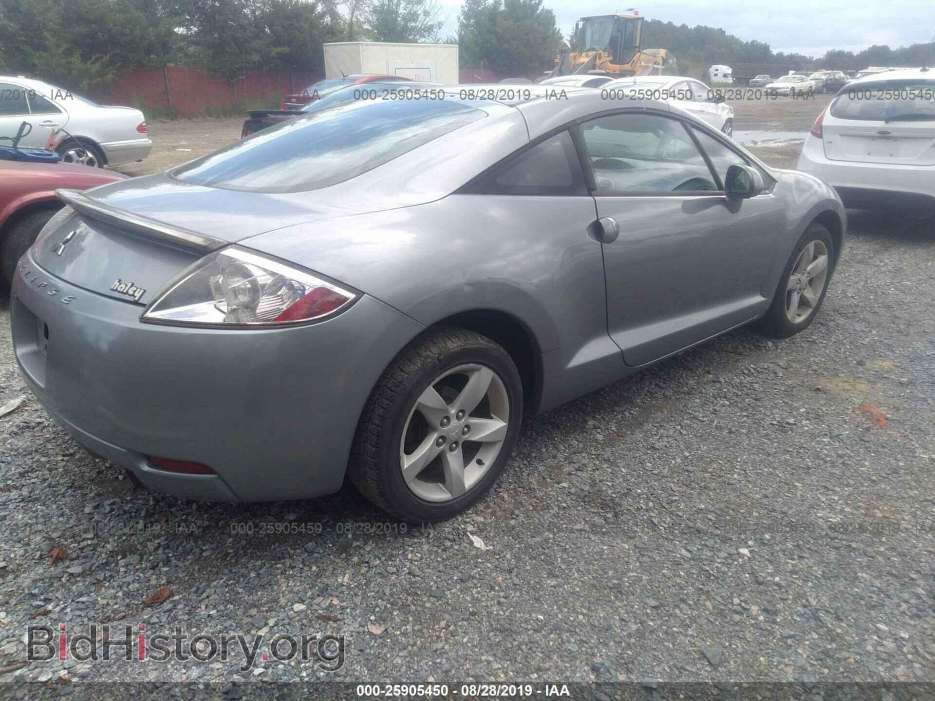 2007 MITSUBISHI ECLIPSE - VIN: 4A3AK24F37E057814 - Фото 4