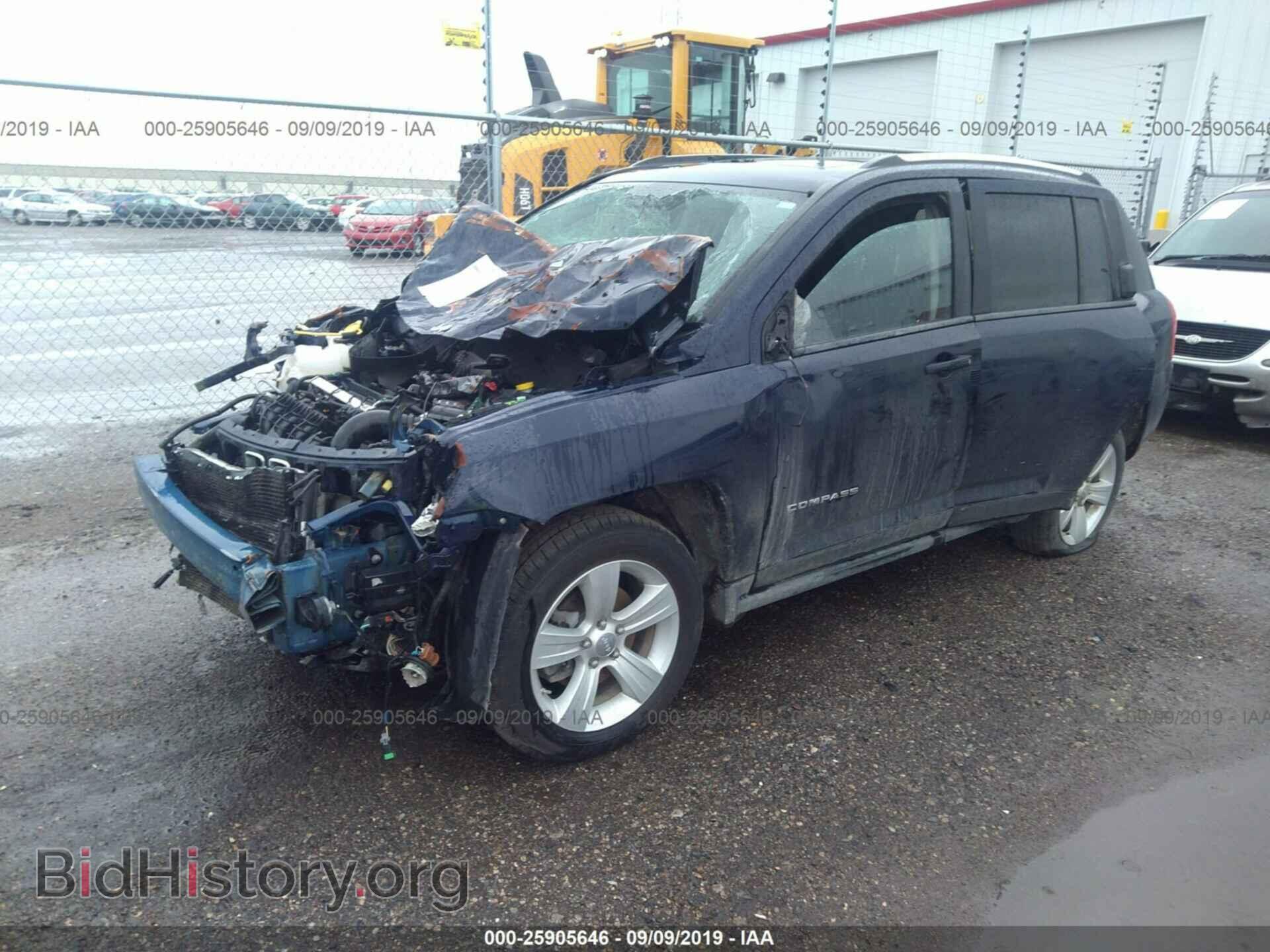 2012 JEEP COMPASS - VIN: 1C4NJCEA7CD661155 - Фото 2