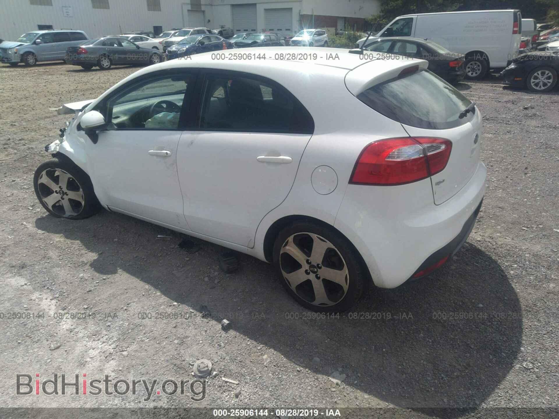 2012 KIA RIO - VIN: KNADN5A36C6064812 - Фото 3