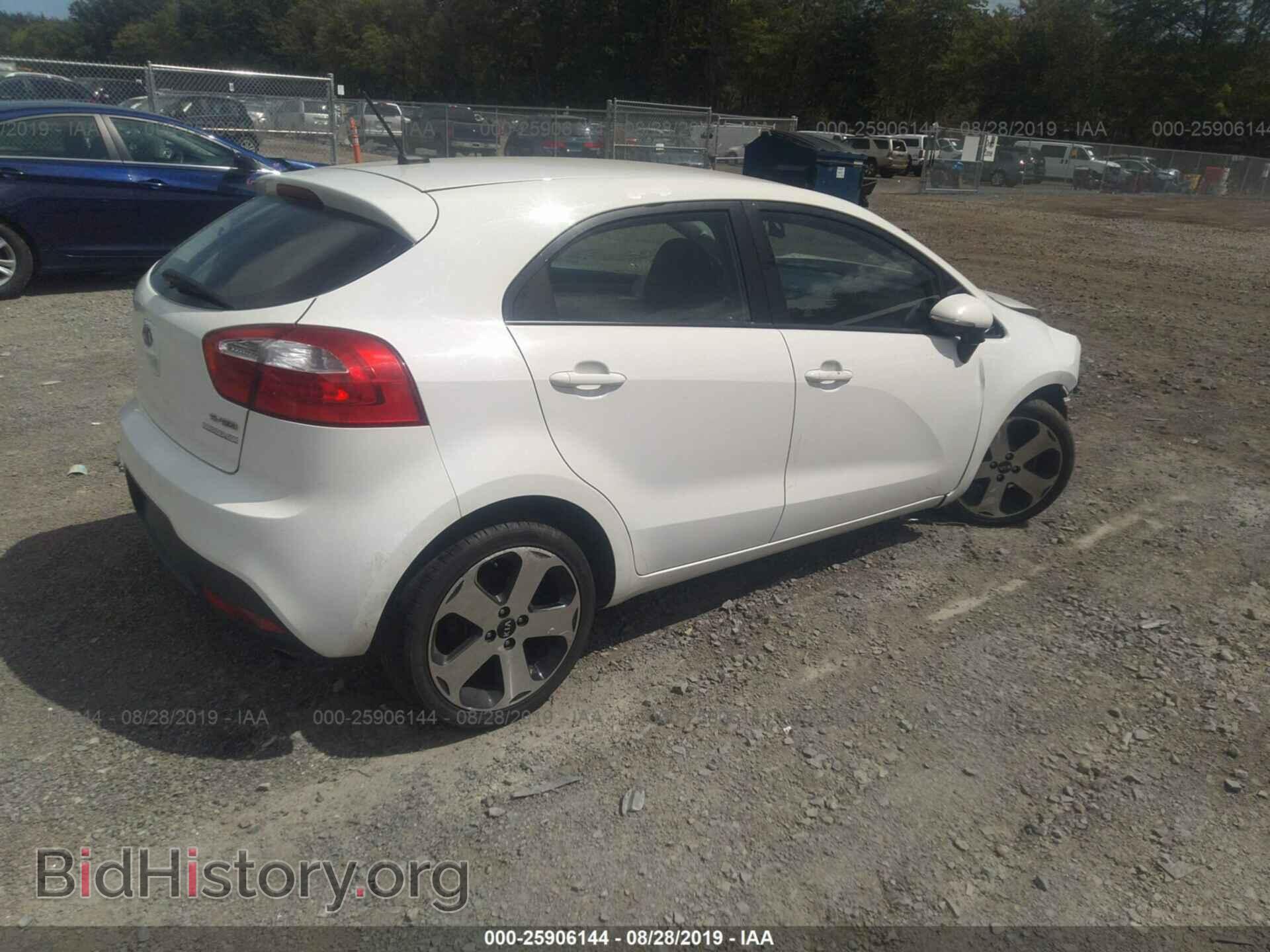 2012 KIA RIO - VIN: KNADN5A36C6064812 - Фото 4