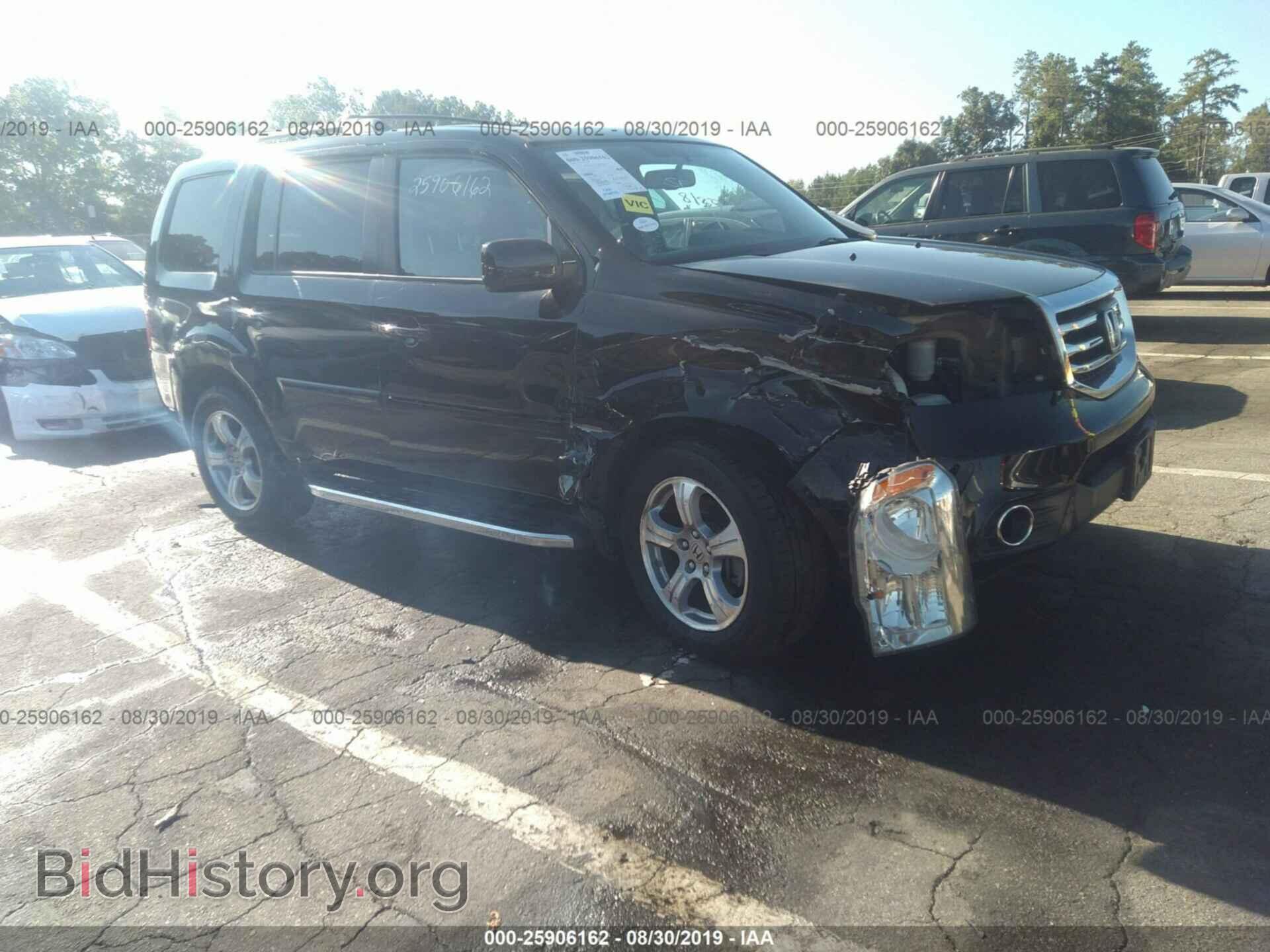 Фотография 5FNYF4H53DB031498 - HONDA PILOT 2013