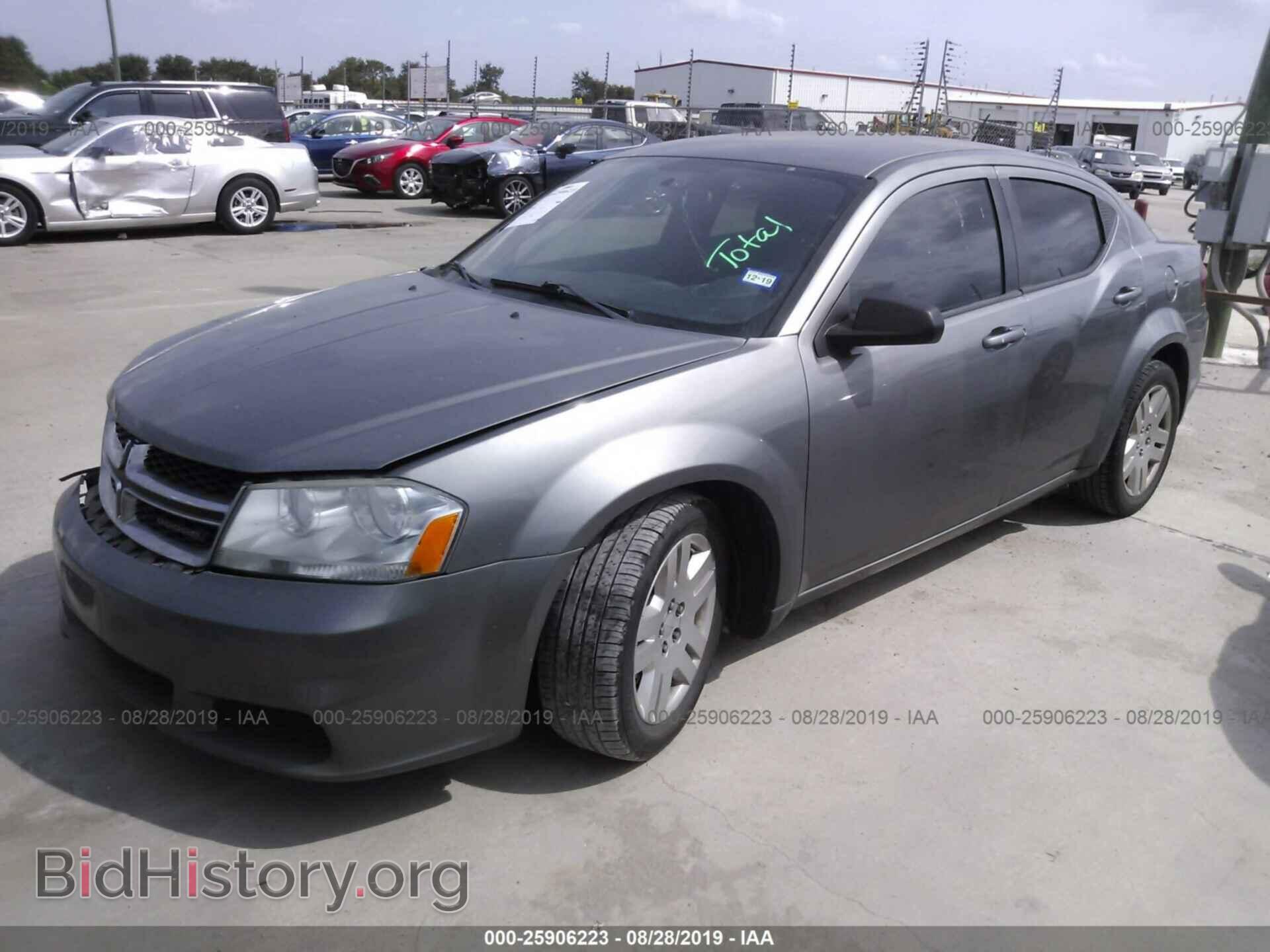 2013 DODGE AVENGER - VIN: 1C3CDZAB7DN620282 - Фото 2