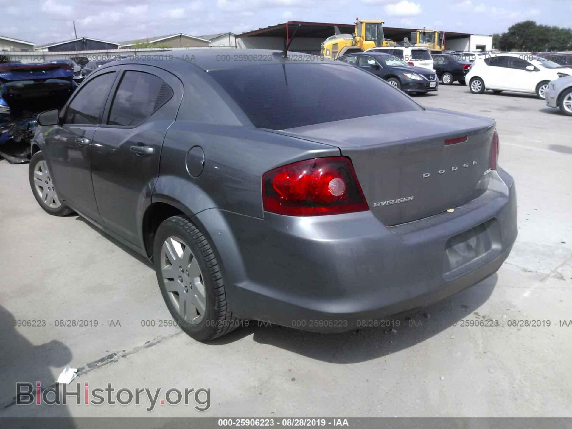 2013 DODGE AVENGER - VIN: 1C3CDZAB7DN620282 - Фото 3