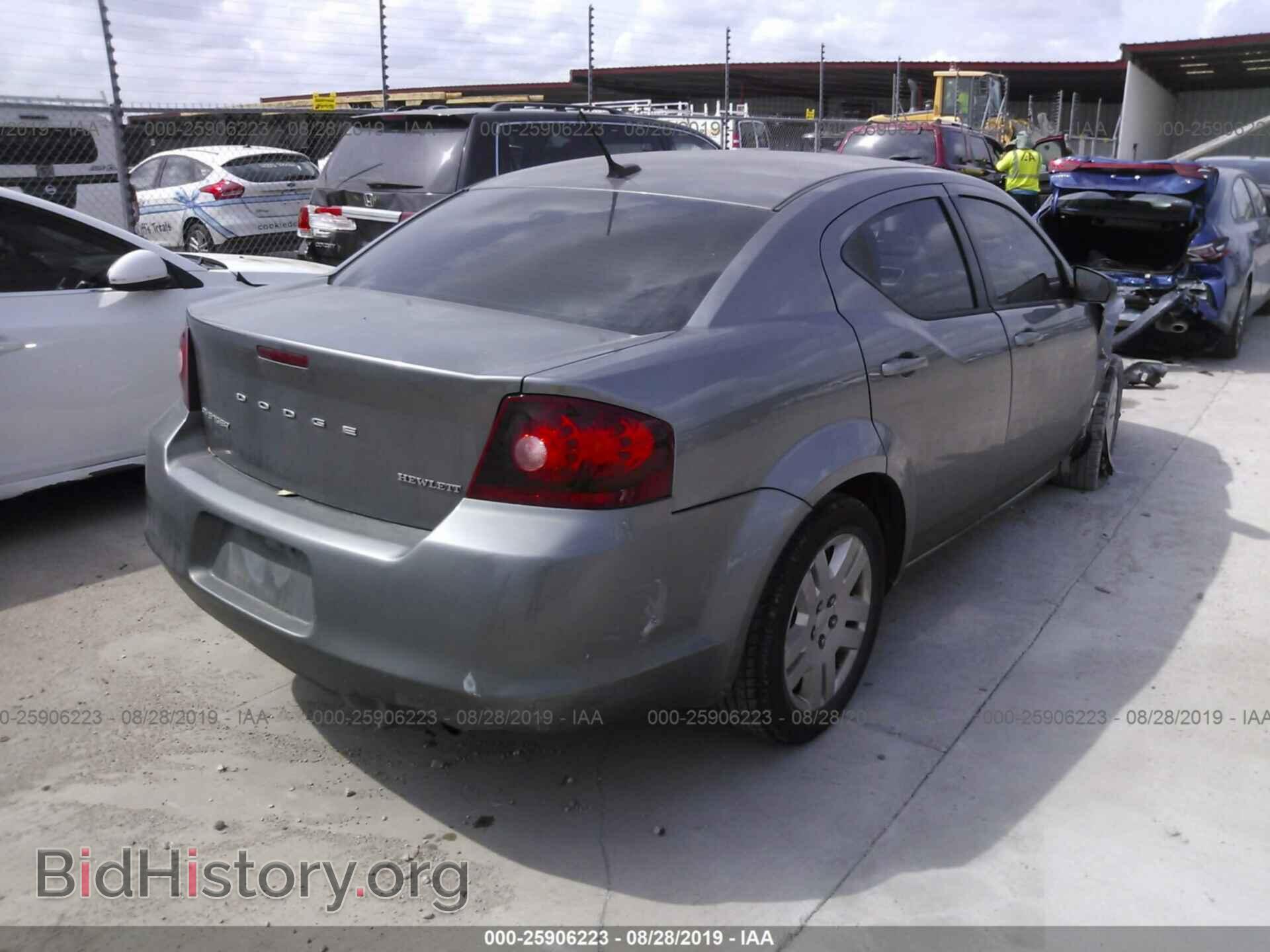 2013 DODGE AVENGER - VIN: 1C3CDZAB7DN620282 - Фото 4