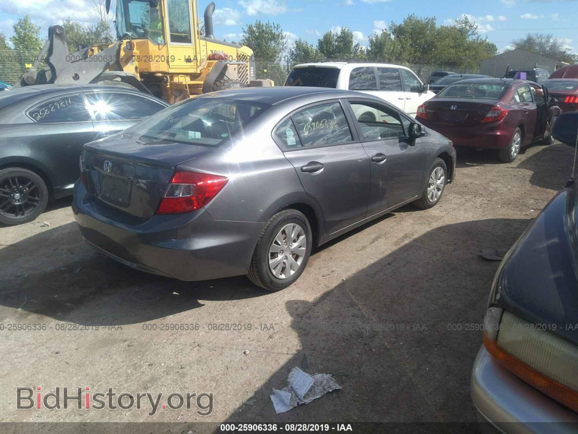2012 HONDA CIVIC - VIN: 19XFB2F56CE005878 - Фото 4